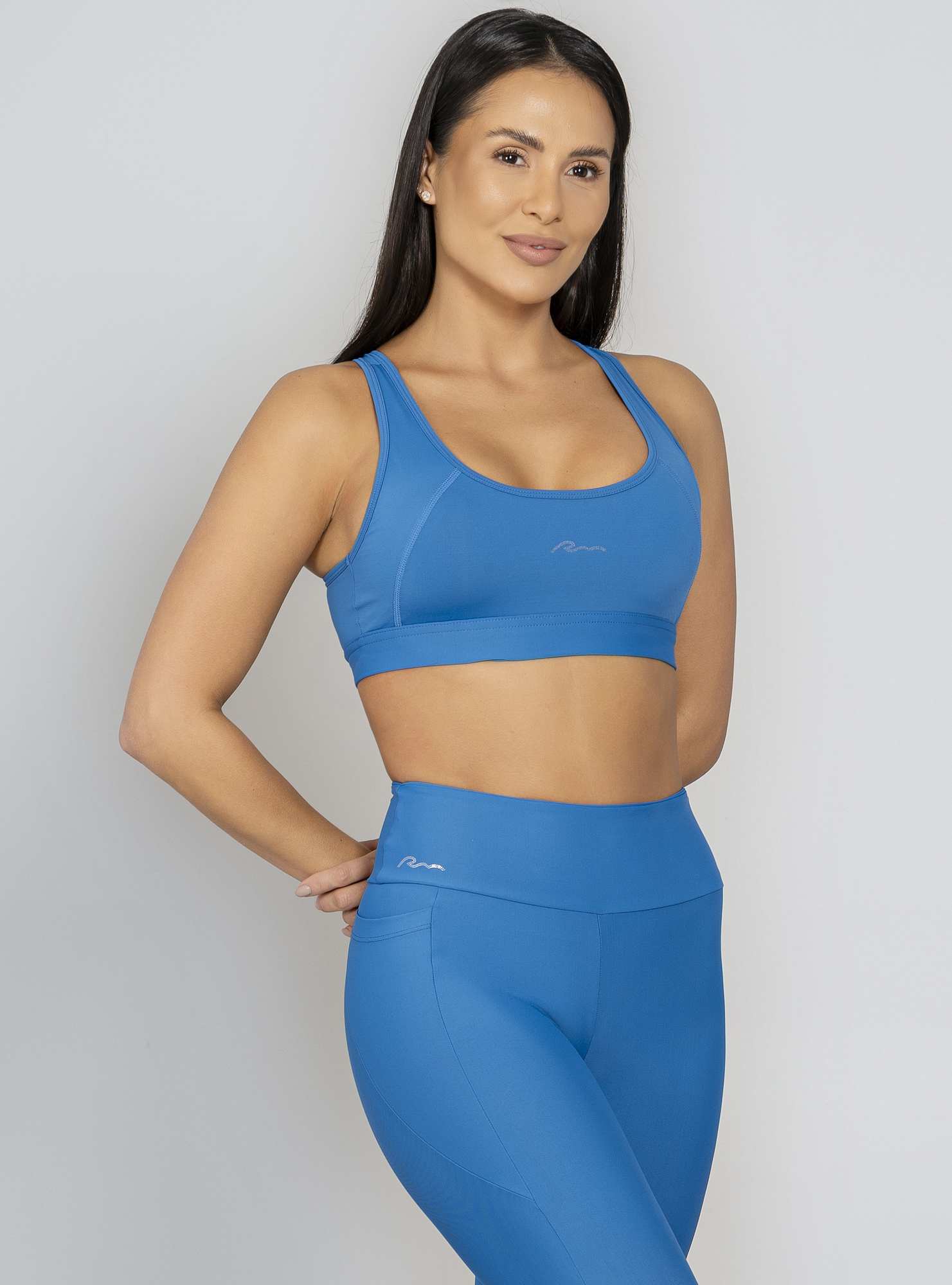 Top Nadador Essencial Azul 27