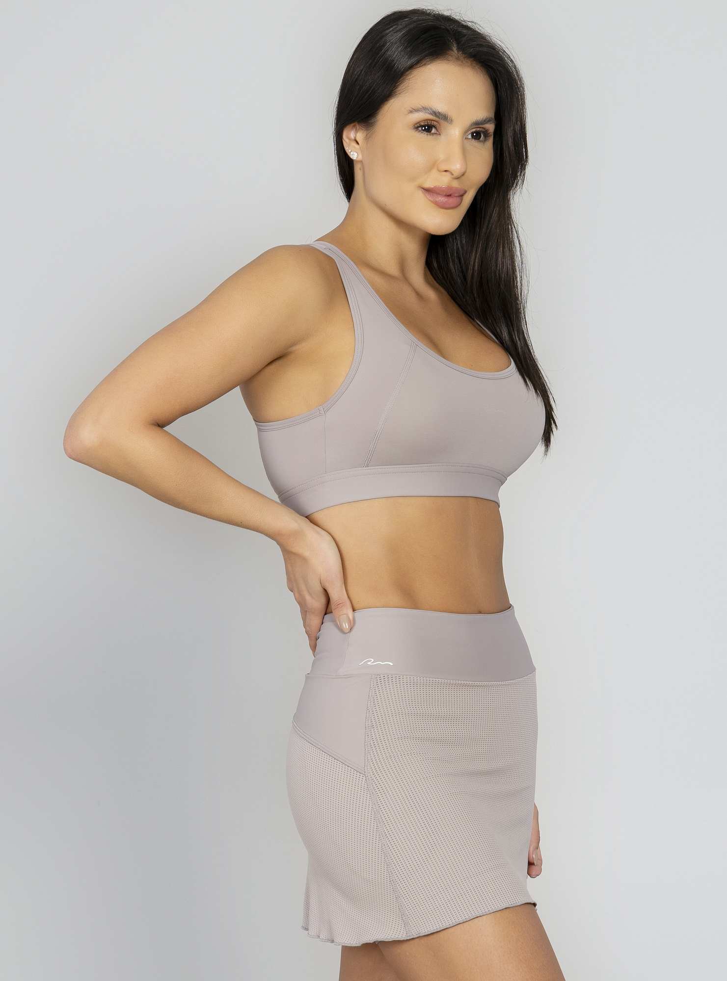 Top Nadador Essencial Cinza 28