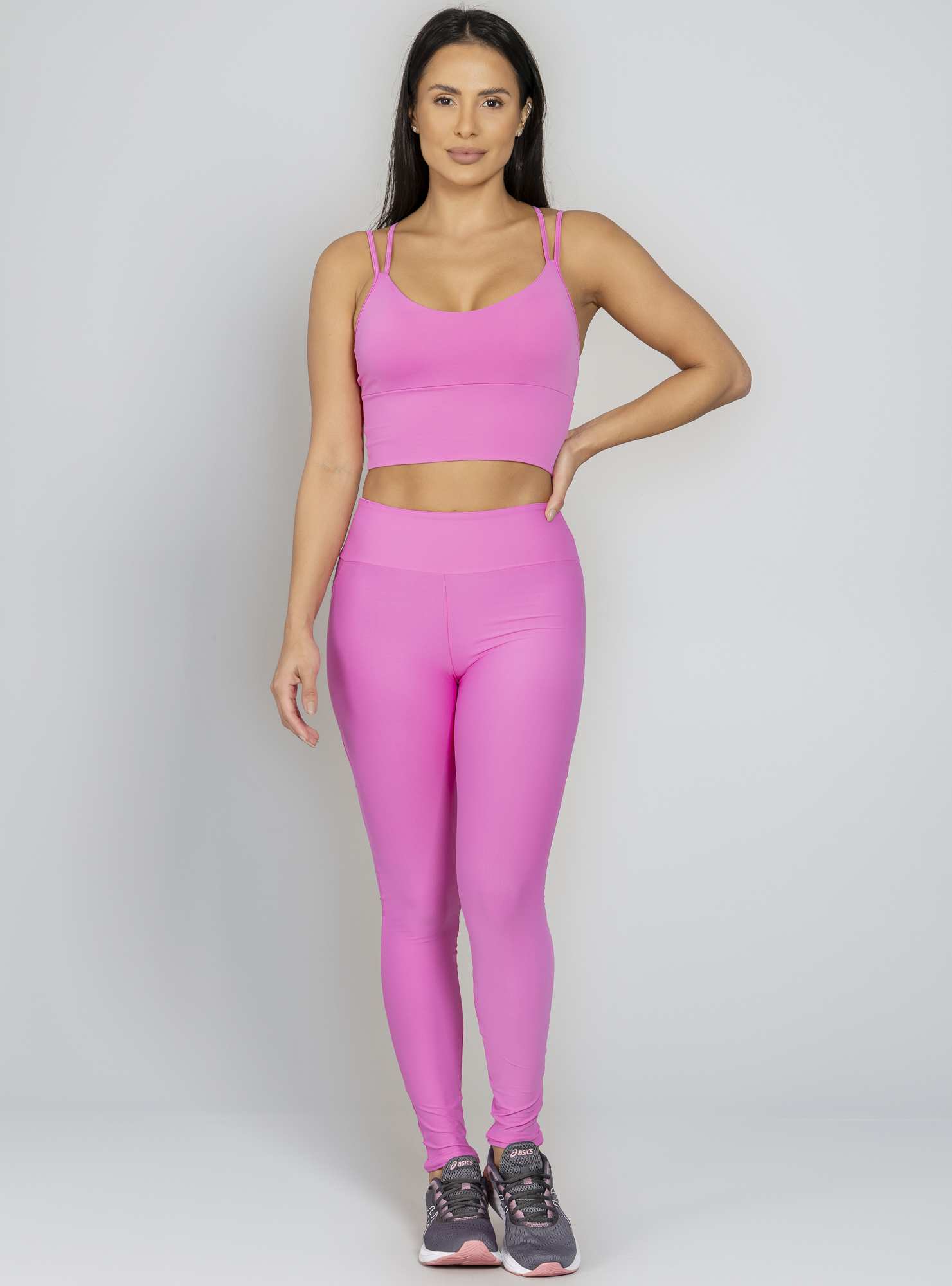 Top Alongado Essencial Rosa 90