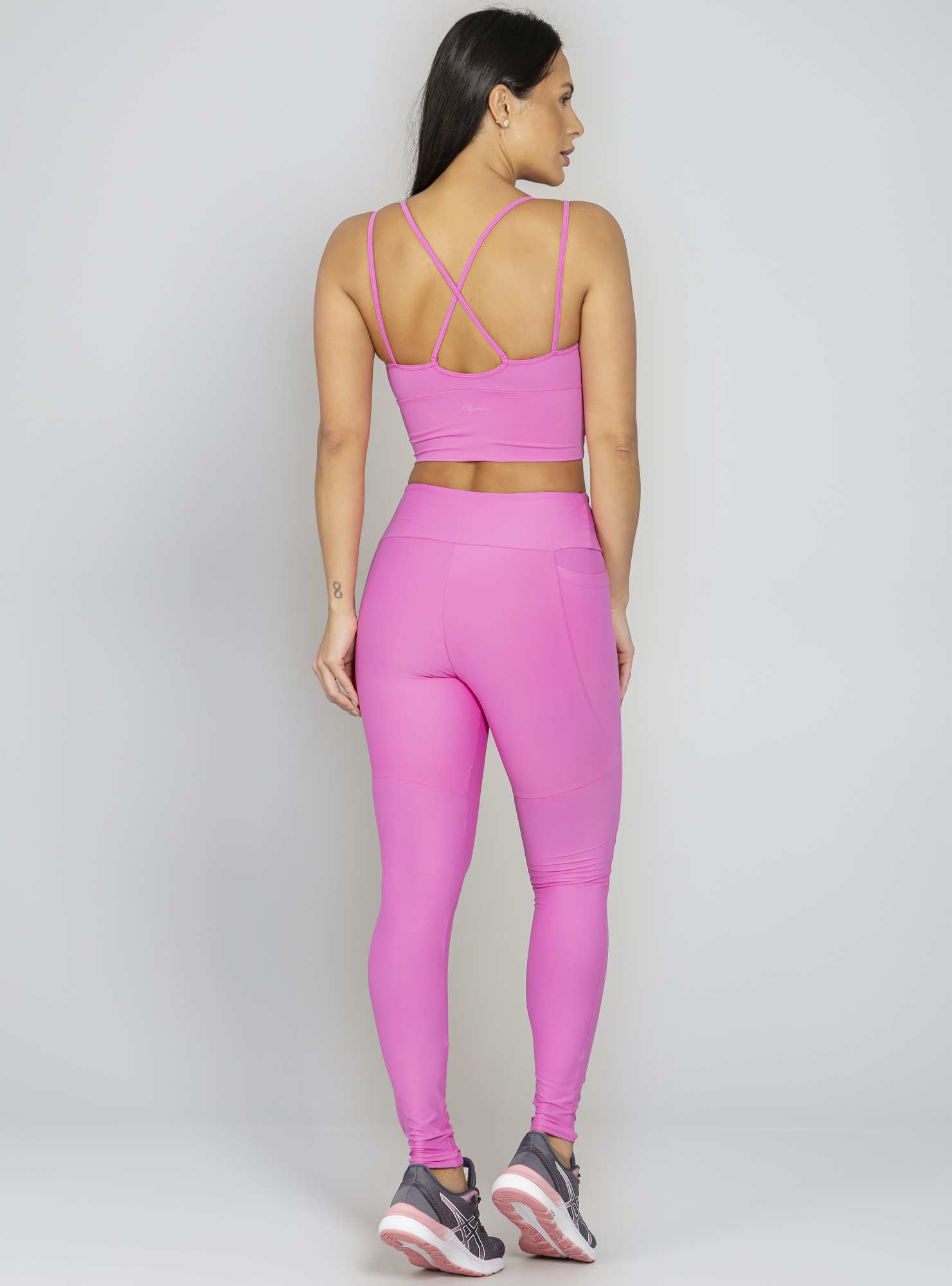 Top Alongado Essencial Rosa 90
