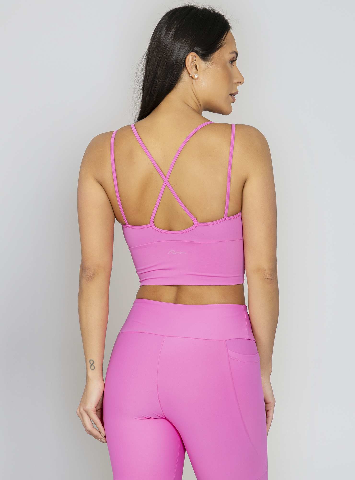 Top Alongado Essencial Rosa 90