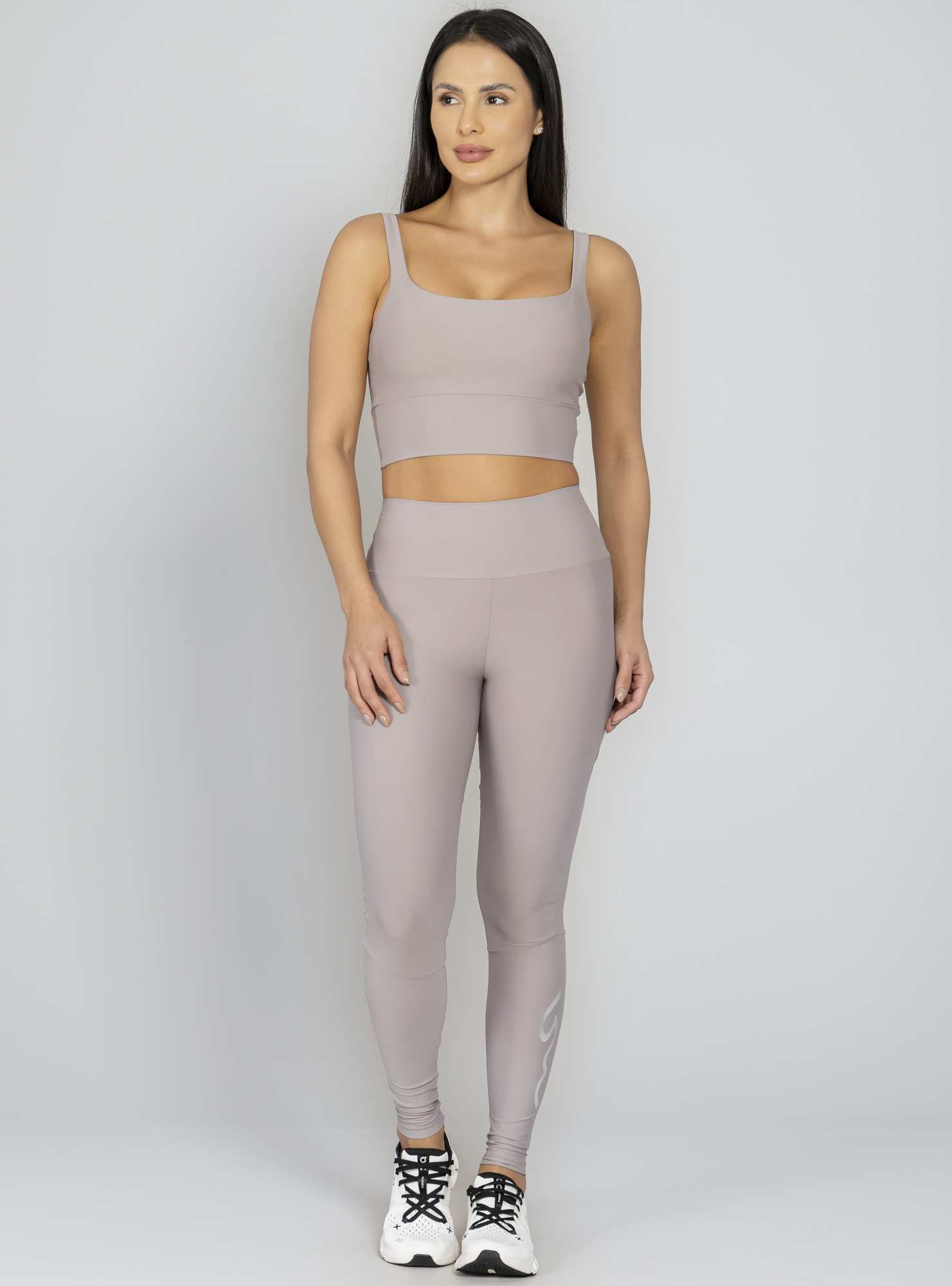 Top Alongado Essencial Cinza 28