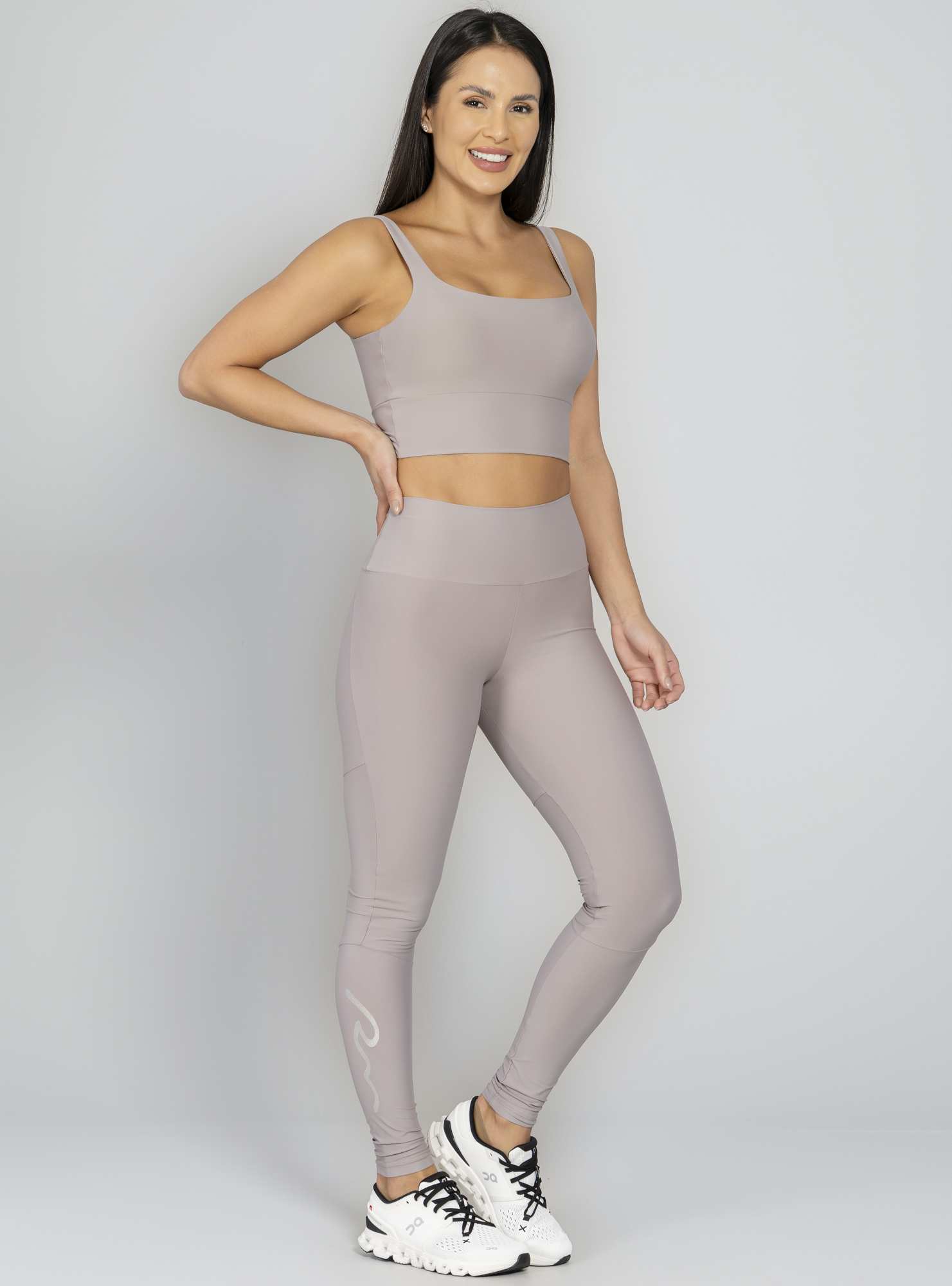 Top Alongado Essencial Cinza 28