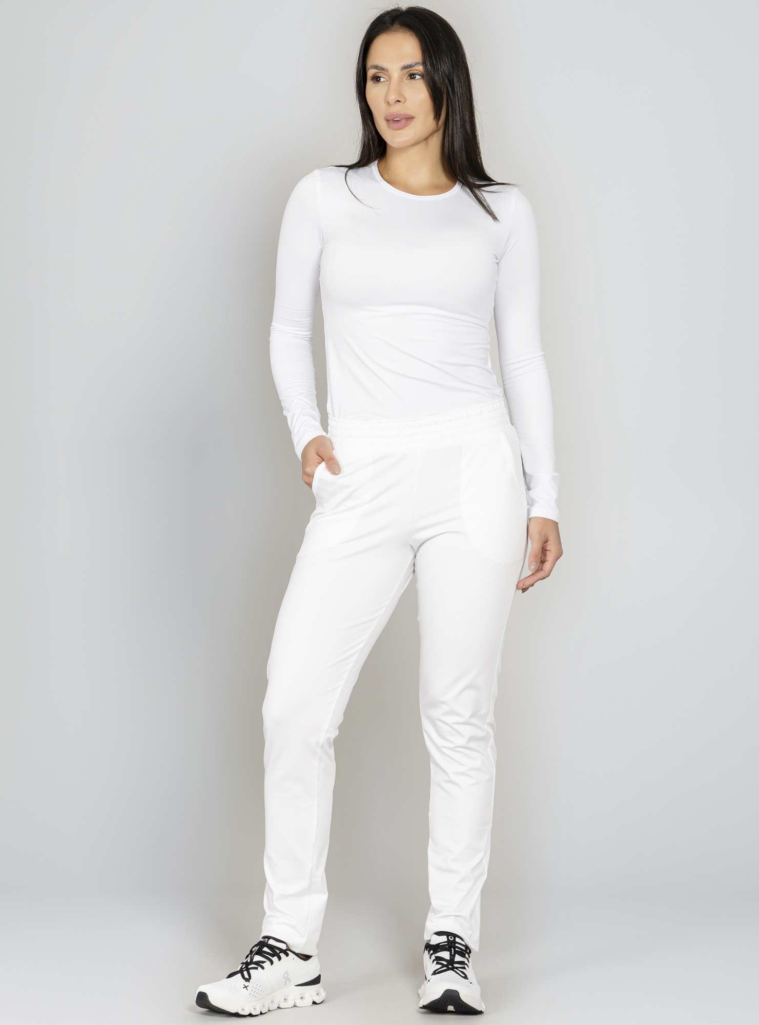 Calça Reta Térmica Comfy Branco