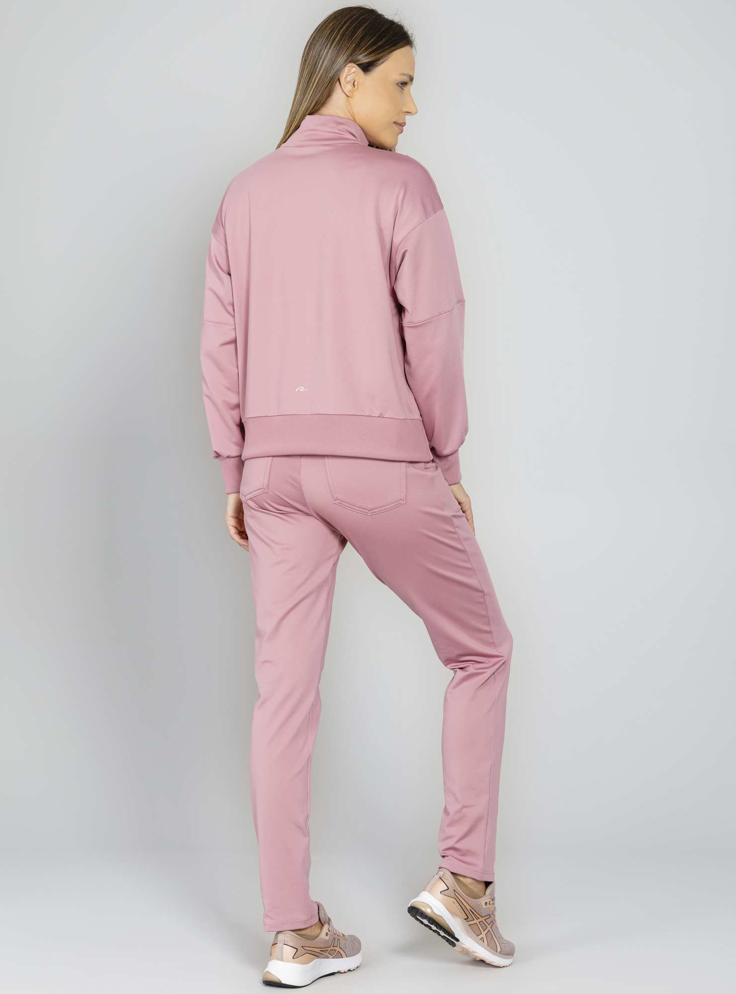 Calça Reta Térmica Comfy Rosa 24