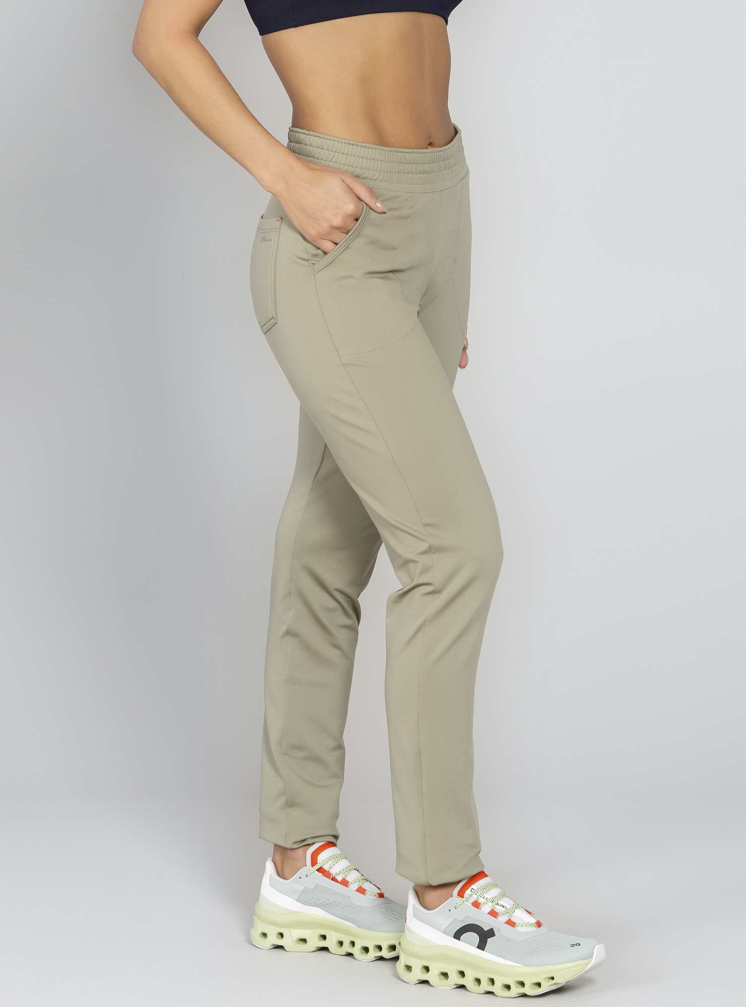 Calça Reta Térmica Comfy Verde 24