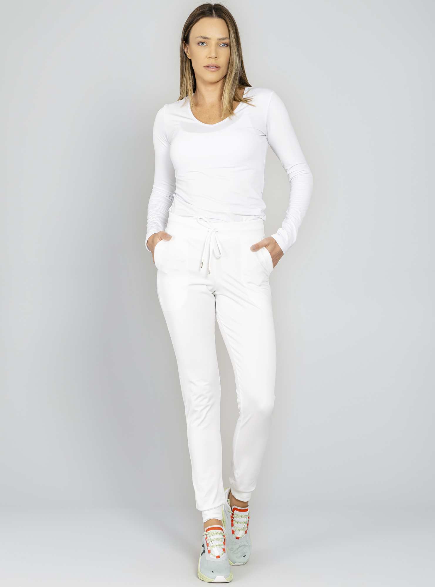 Calça Jogger Térmica Comfy Branco