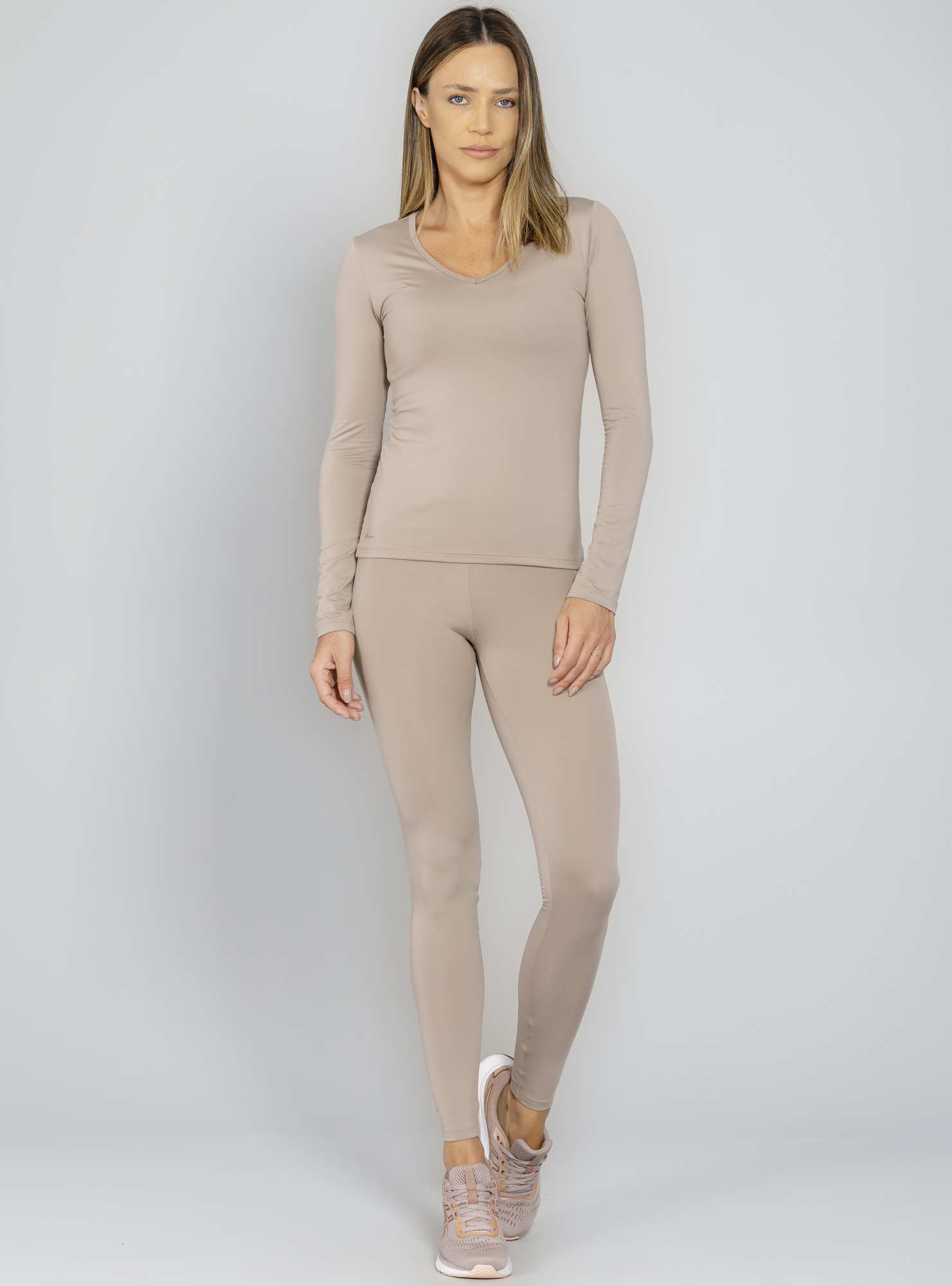 Legging Segunda Pele Térmica Bege 05