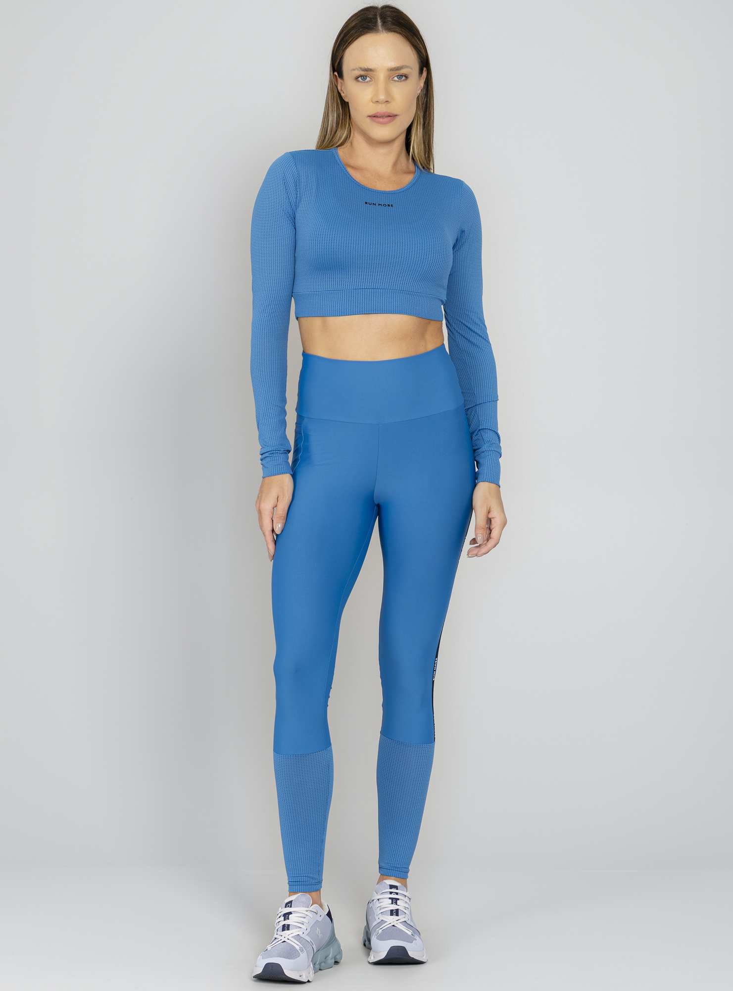 Blusa Cropped Highlines Azul 27