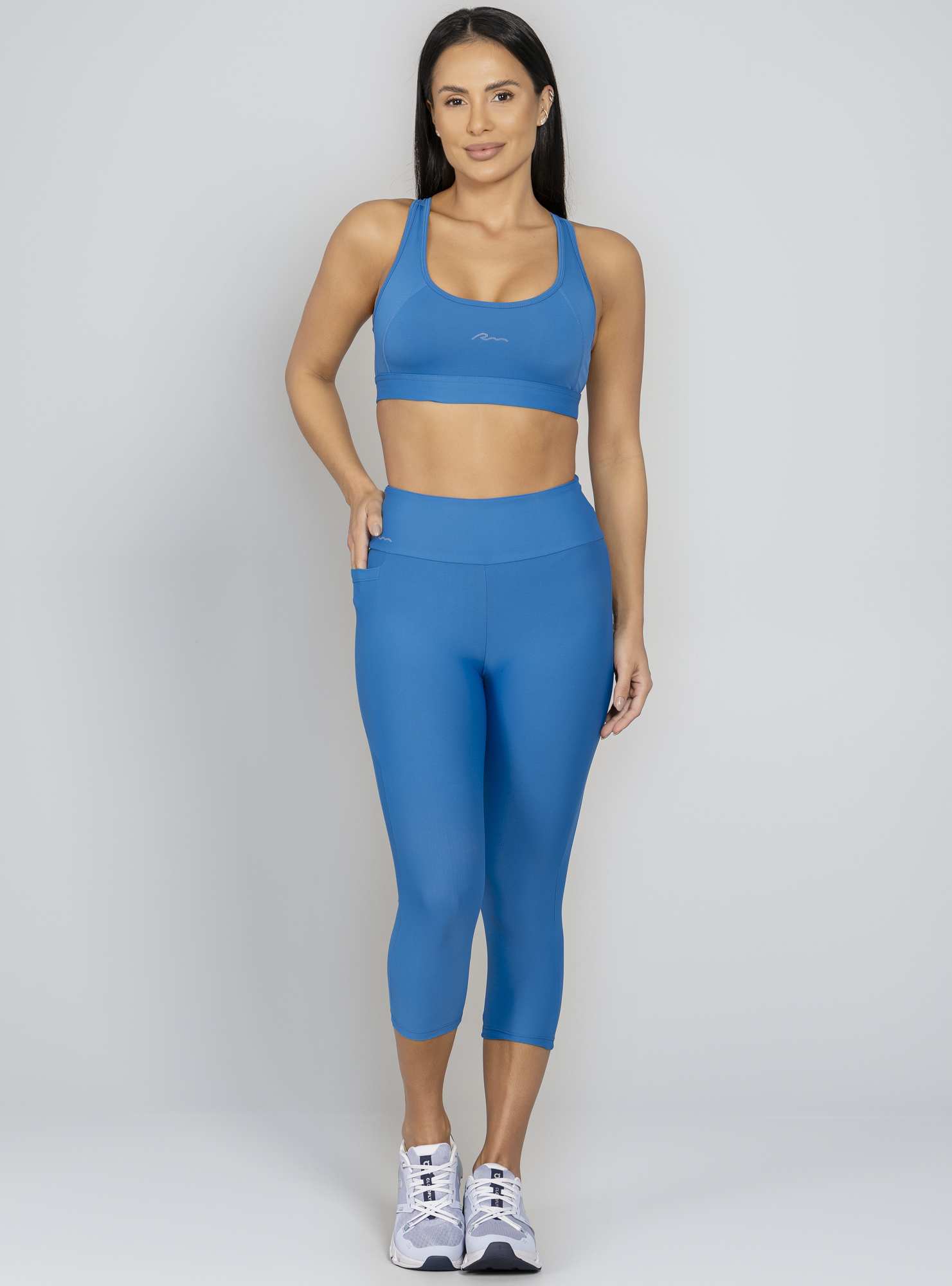 Corsário Com Bolso Essencial Azul 27