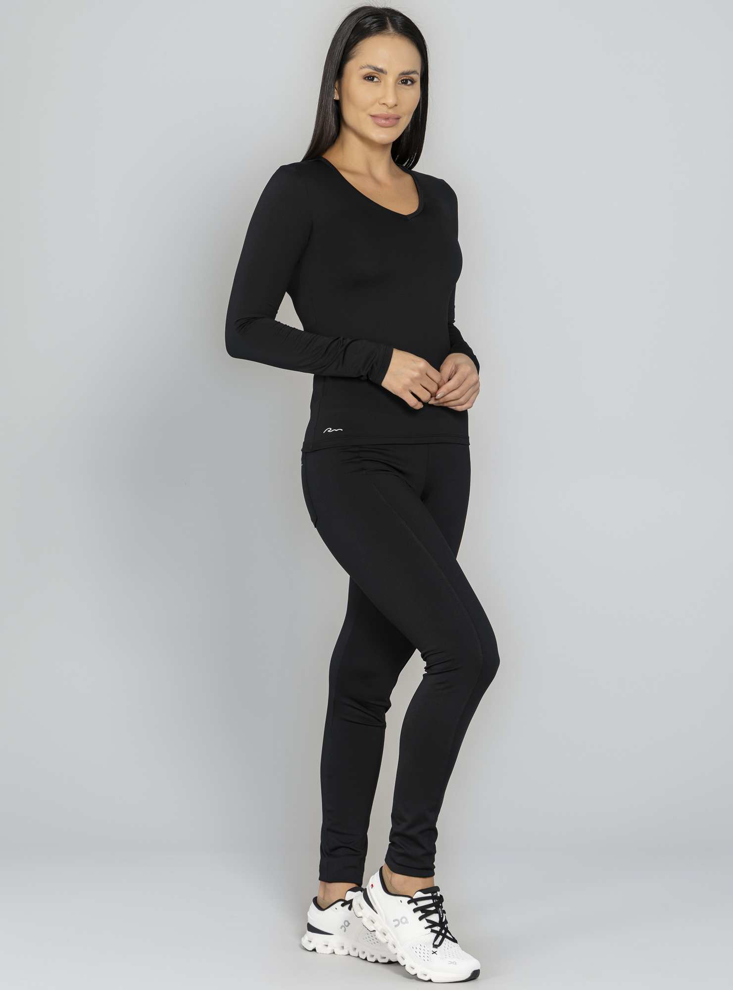 Blusa Segunda Pele Térmica Preto