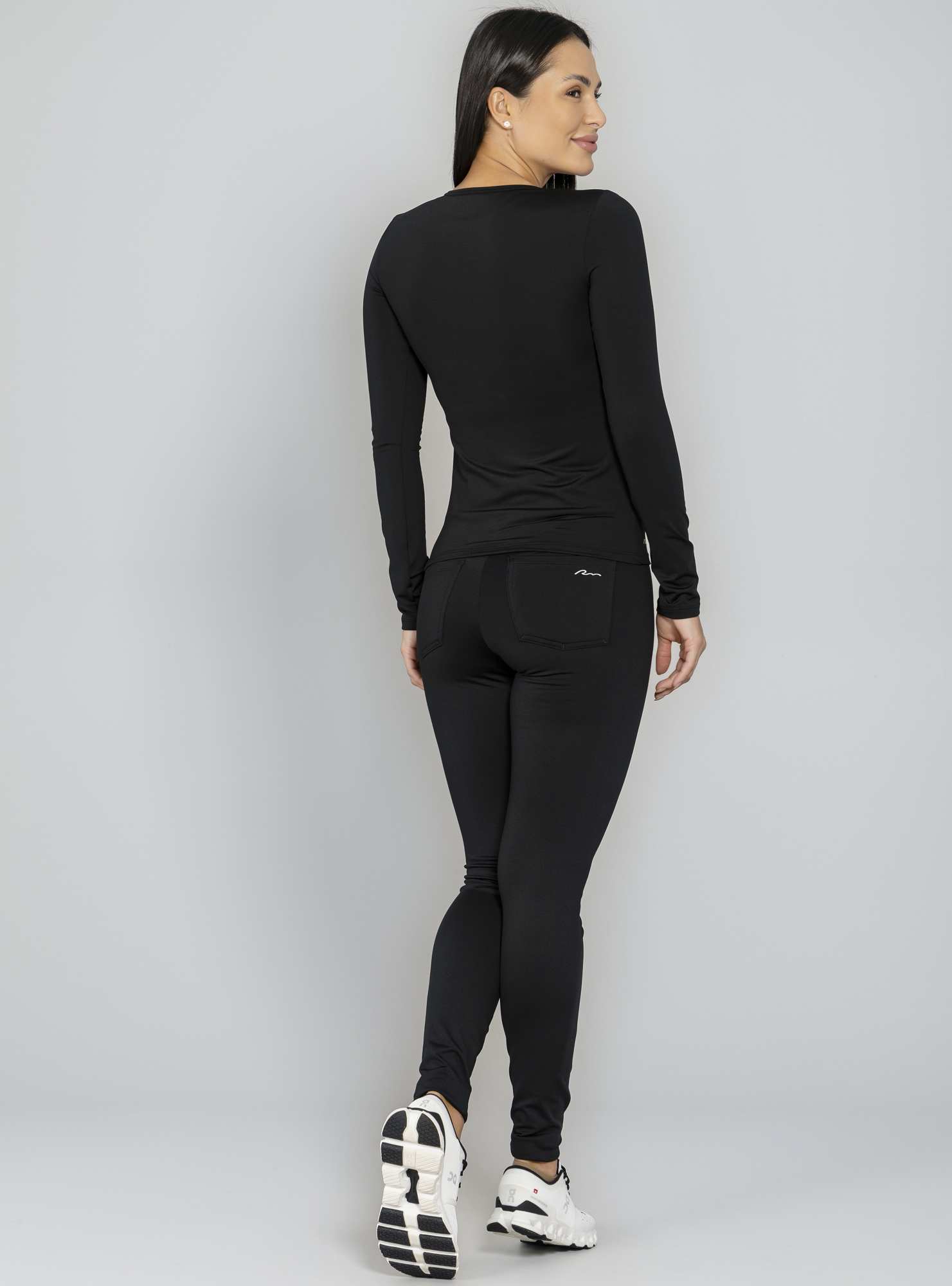 Blusa Segunda Pele Térmica Preto