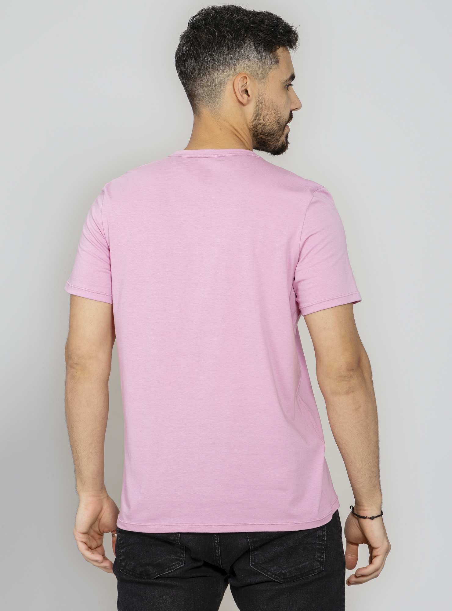 Camiseta Masculina Essencial Rosa 40