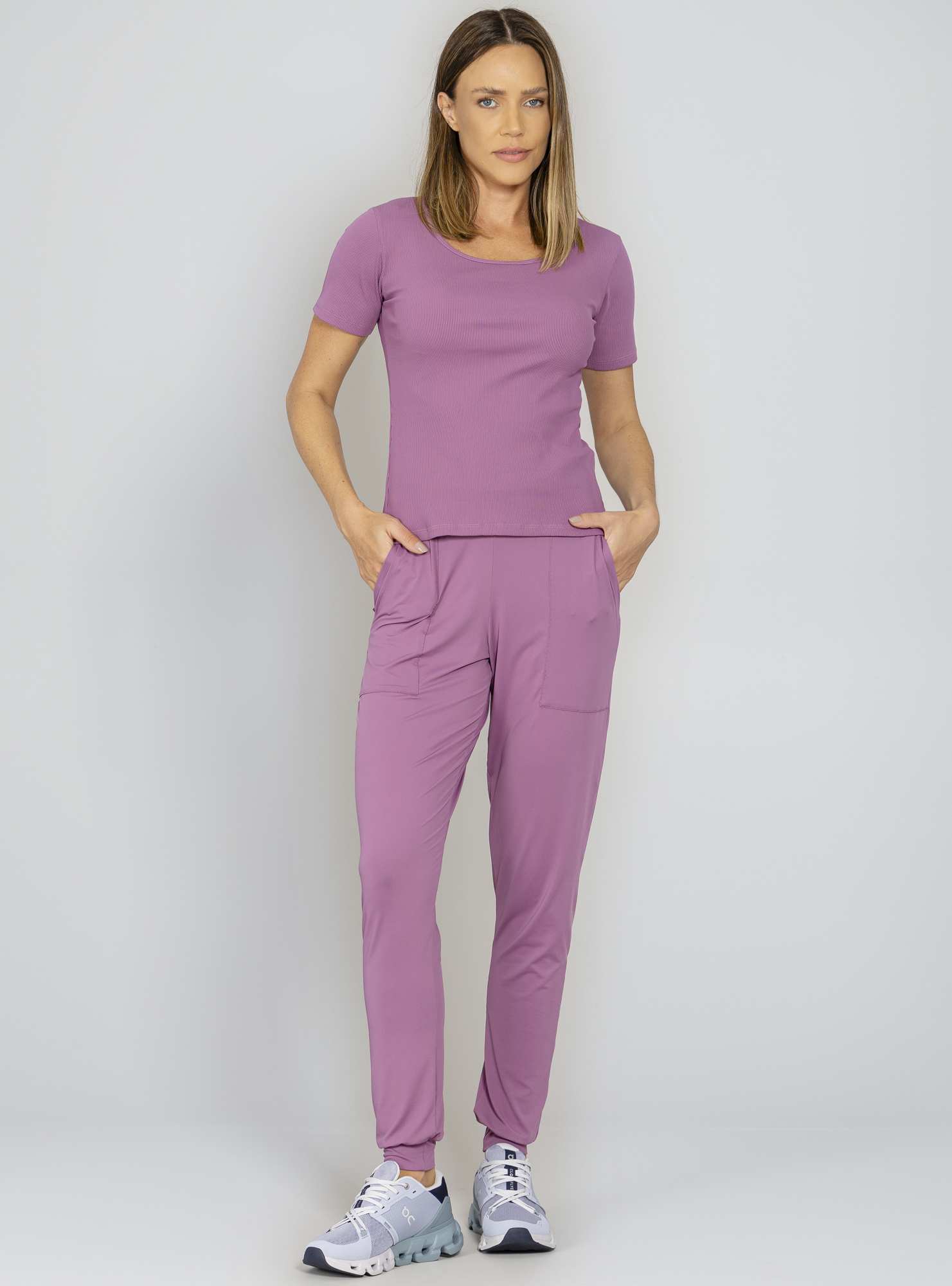 Blusa Canelada Roxo 25