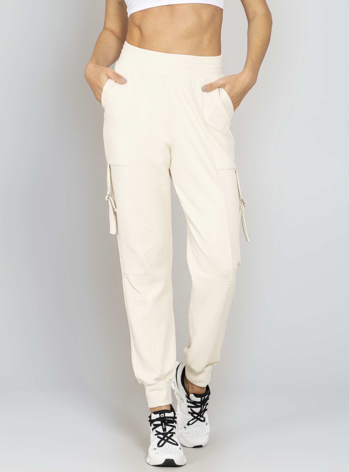 Calça Jogger Dimensional Bege 02