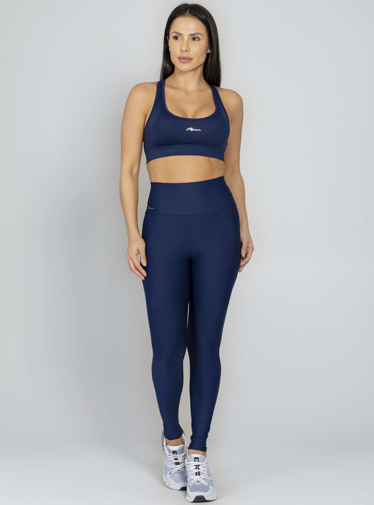 Legging Cintura Alta Essencial Azul 21