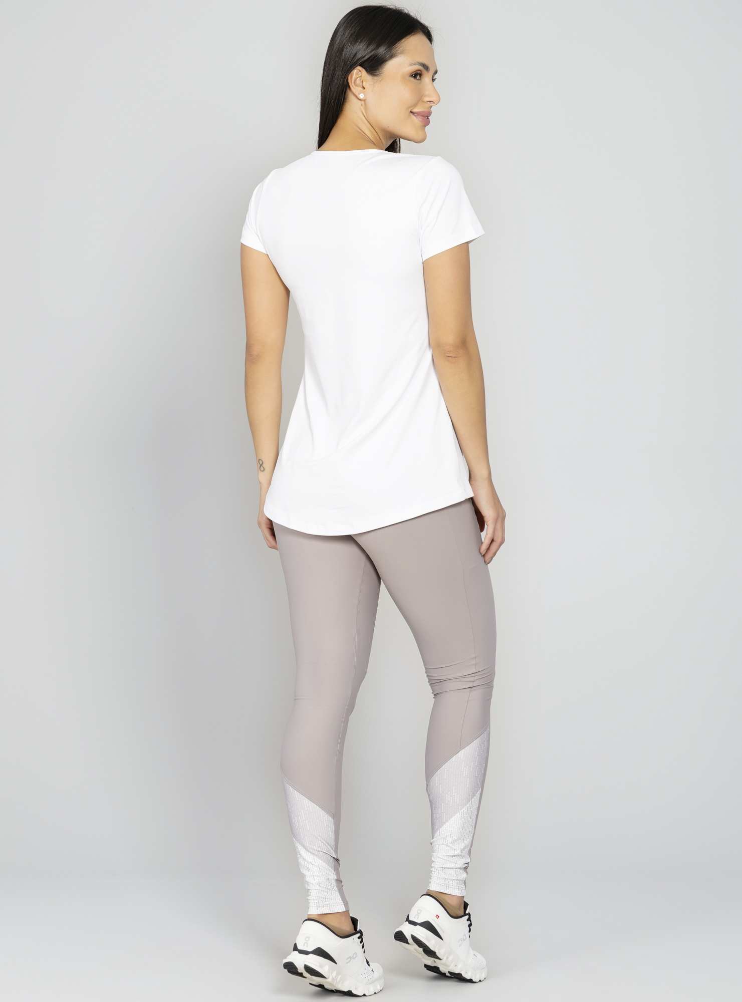 Blusa Alongada Essencial Branco