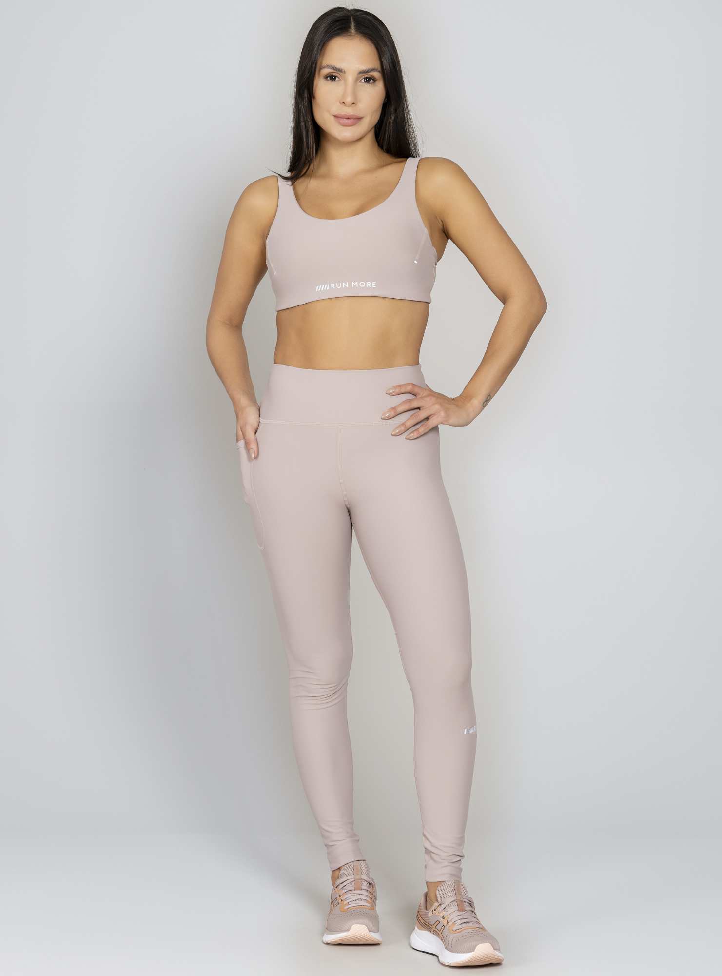 Legging Block Up Essencial Bege 06