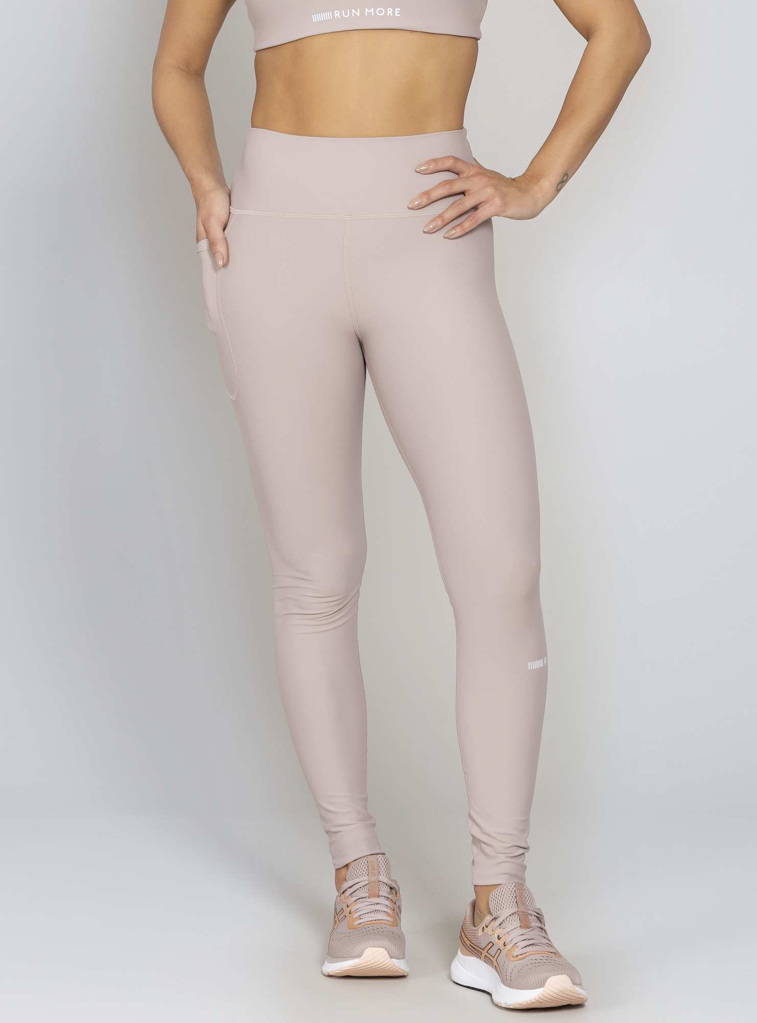 Legging Block Up Essencial Bege 06