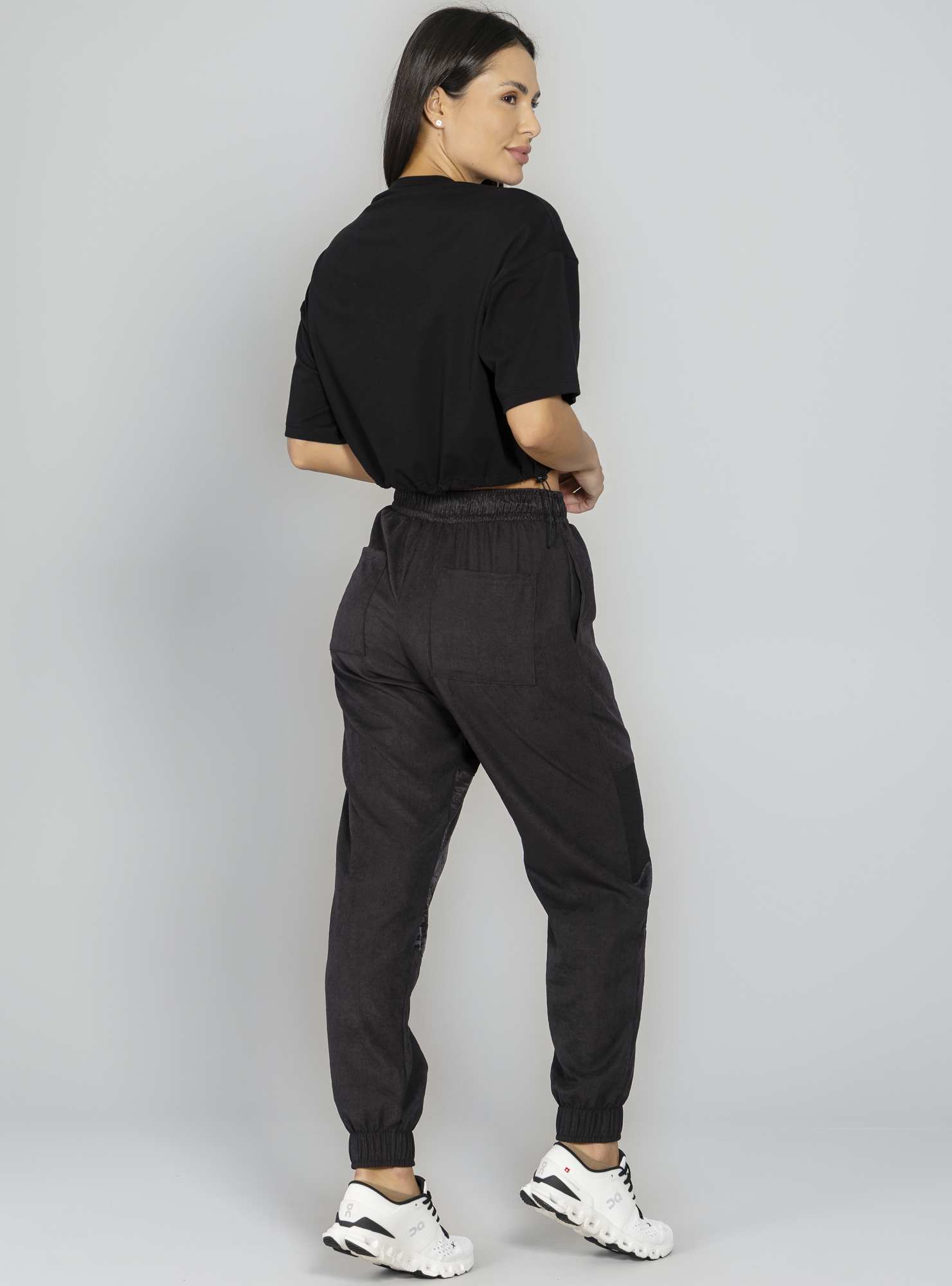 Calça Jogger Relaxed Sporty Preto
