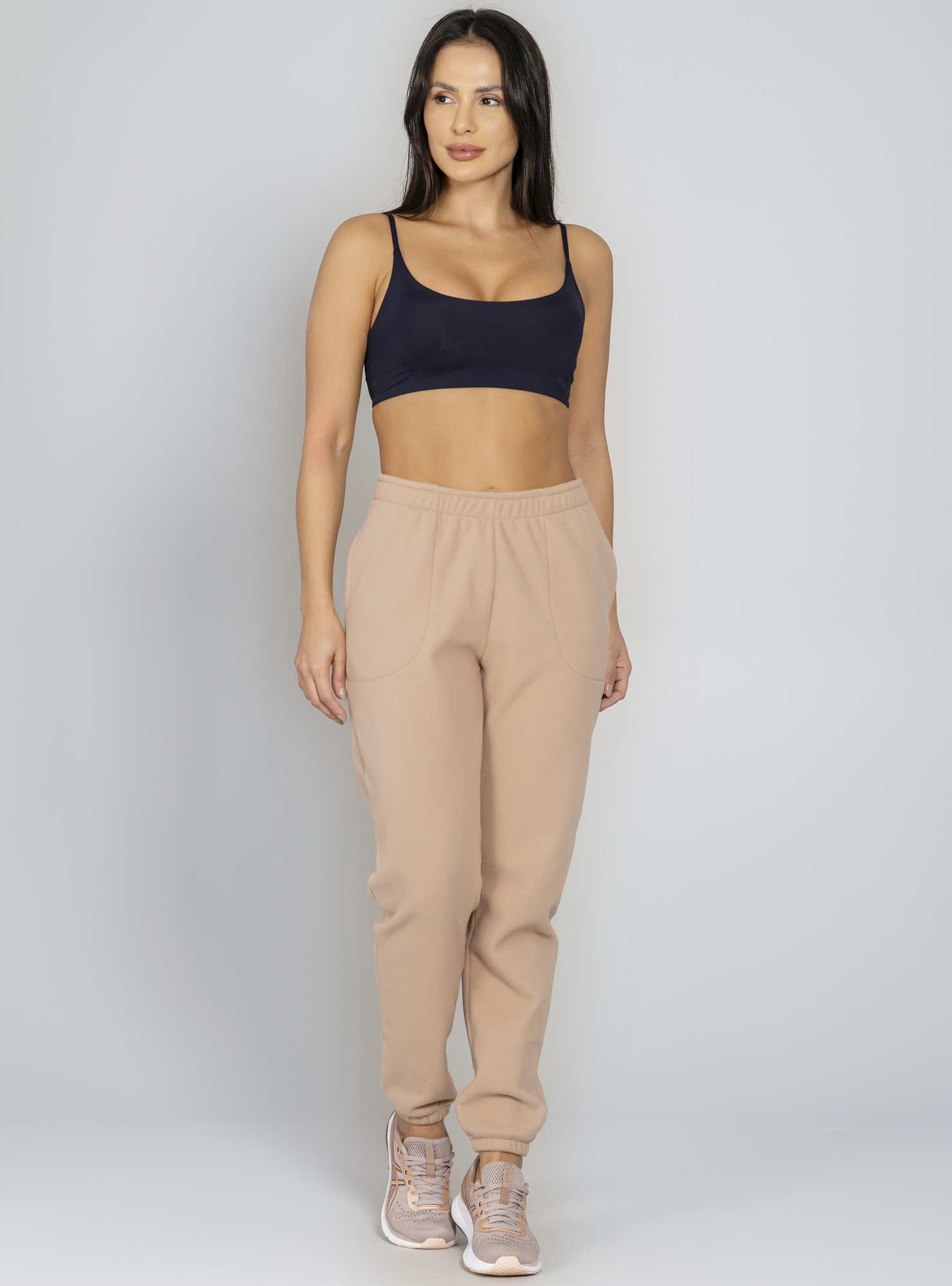 Calça Jogger Térmica Comfy Bege 03