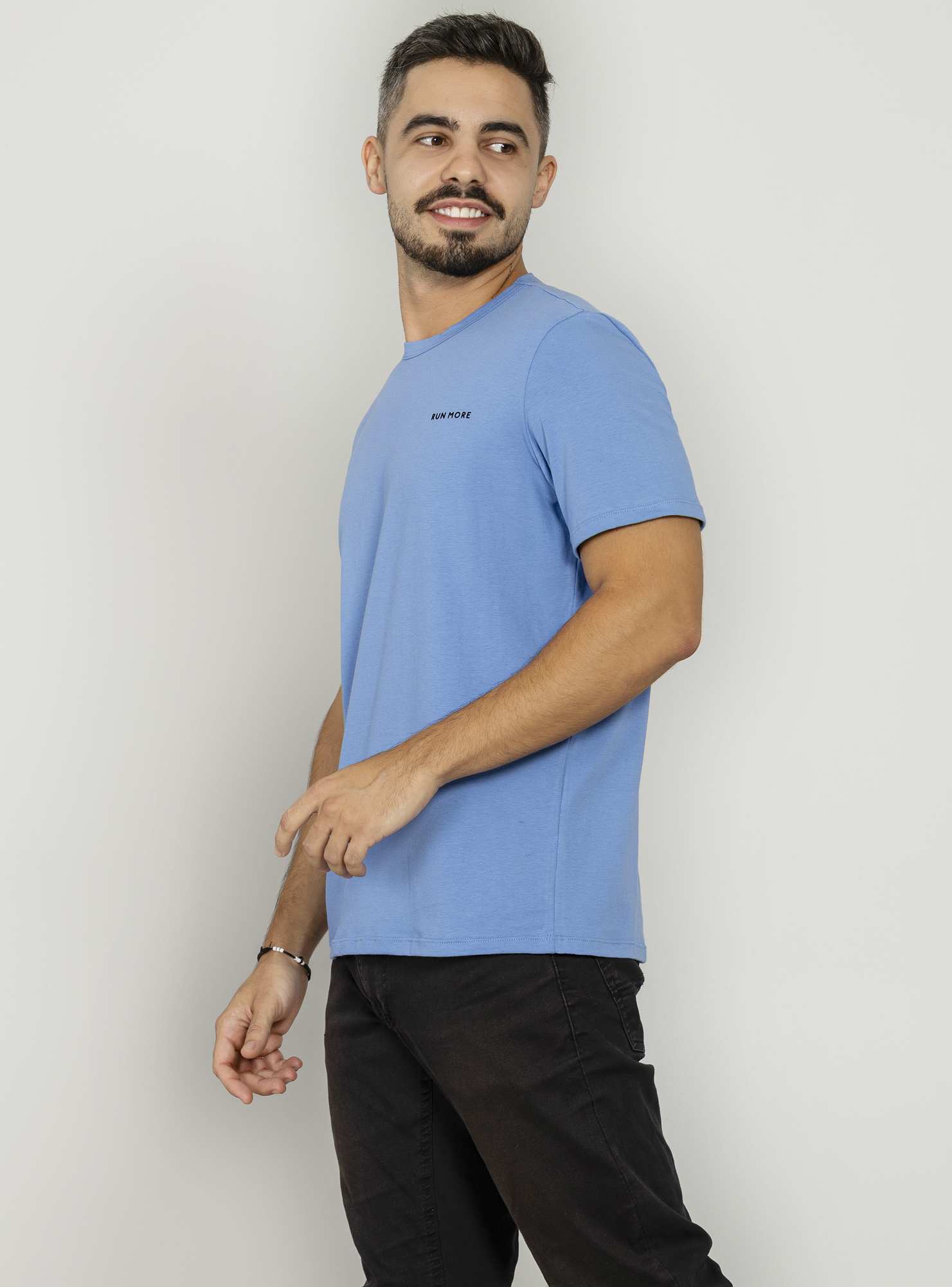 Camiseta Masculina Essencial Azul 20