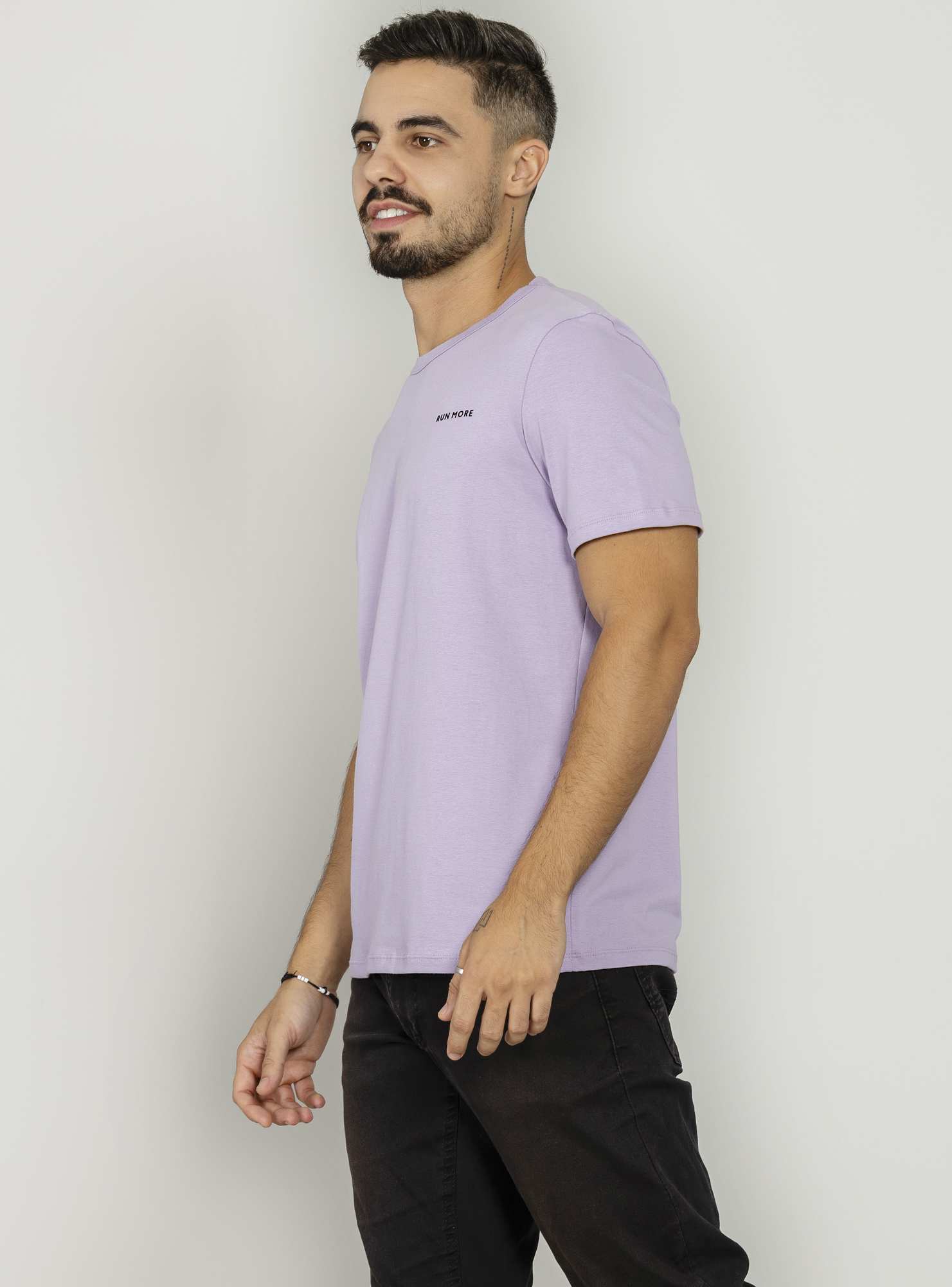 Camiseta Masculina Essencial Roxo 23