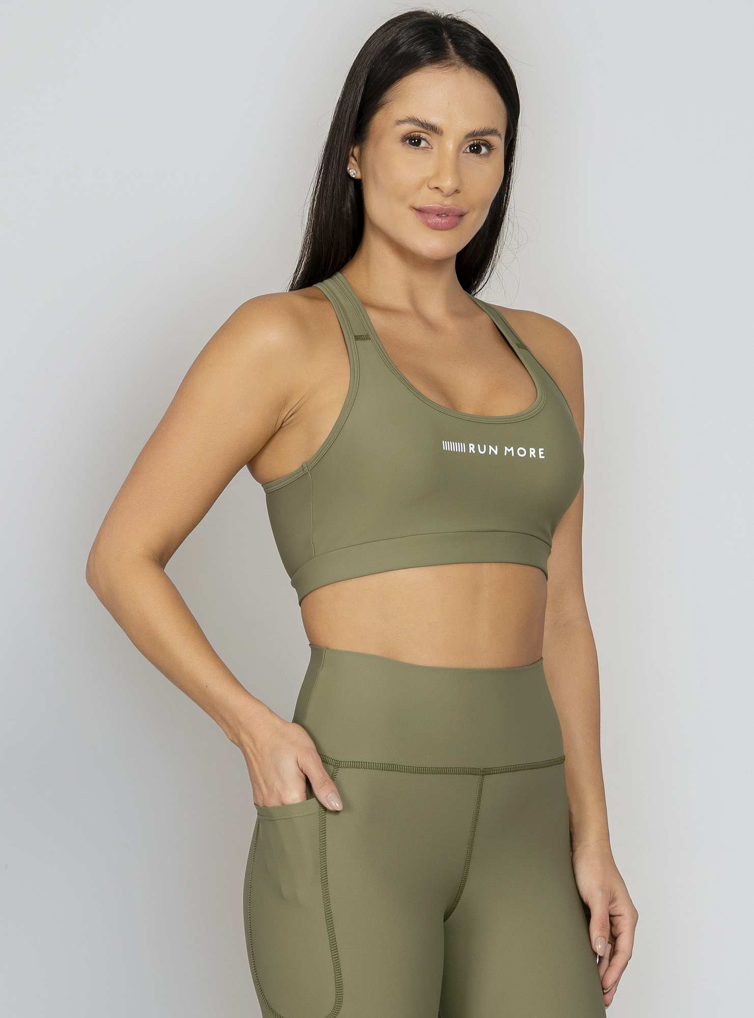 Top Suporte Block Up Essencial Verde 20