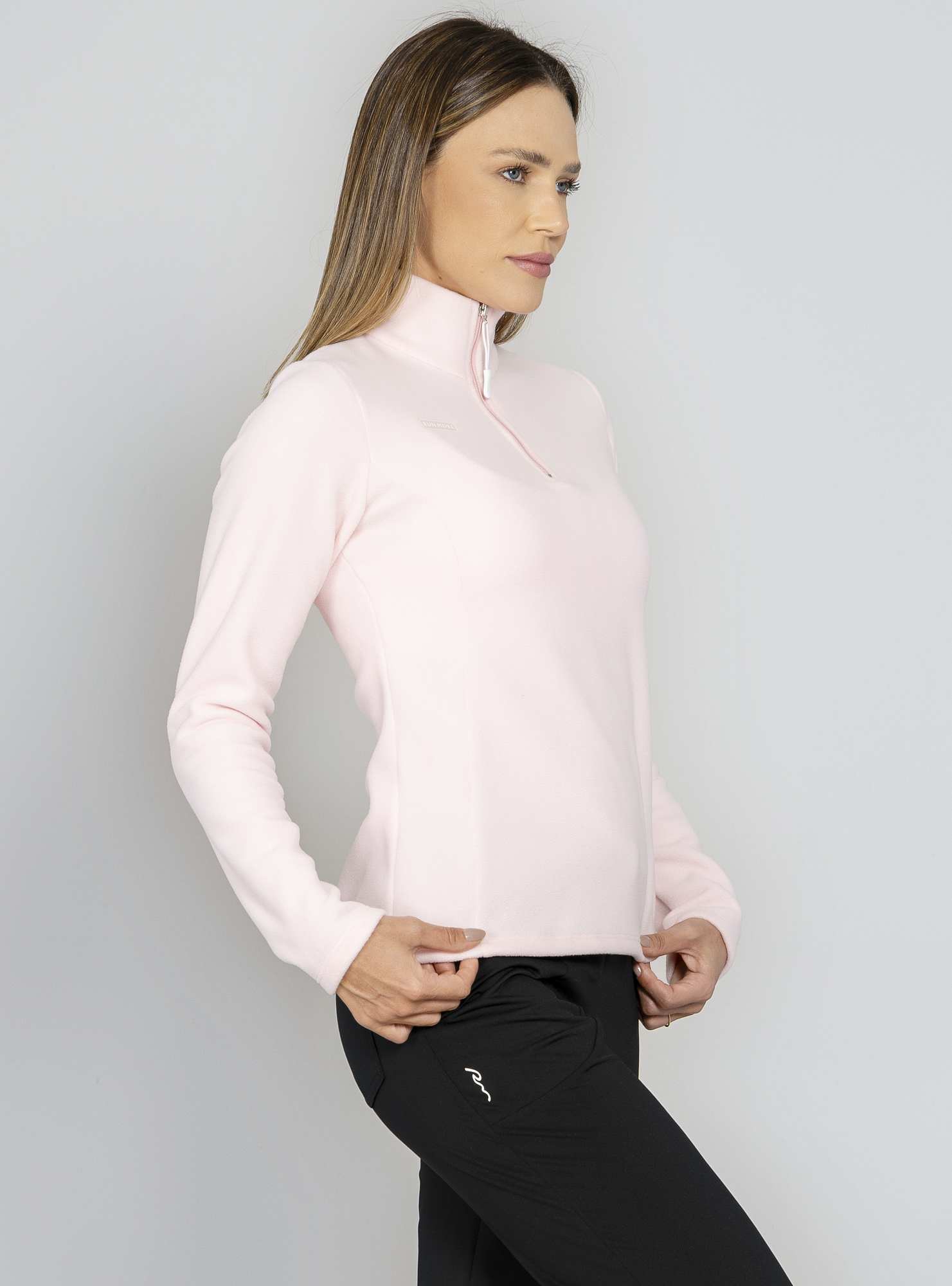 Blusa Gola Alta Térmica Rosa 10
