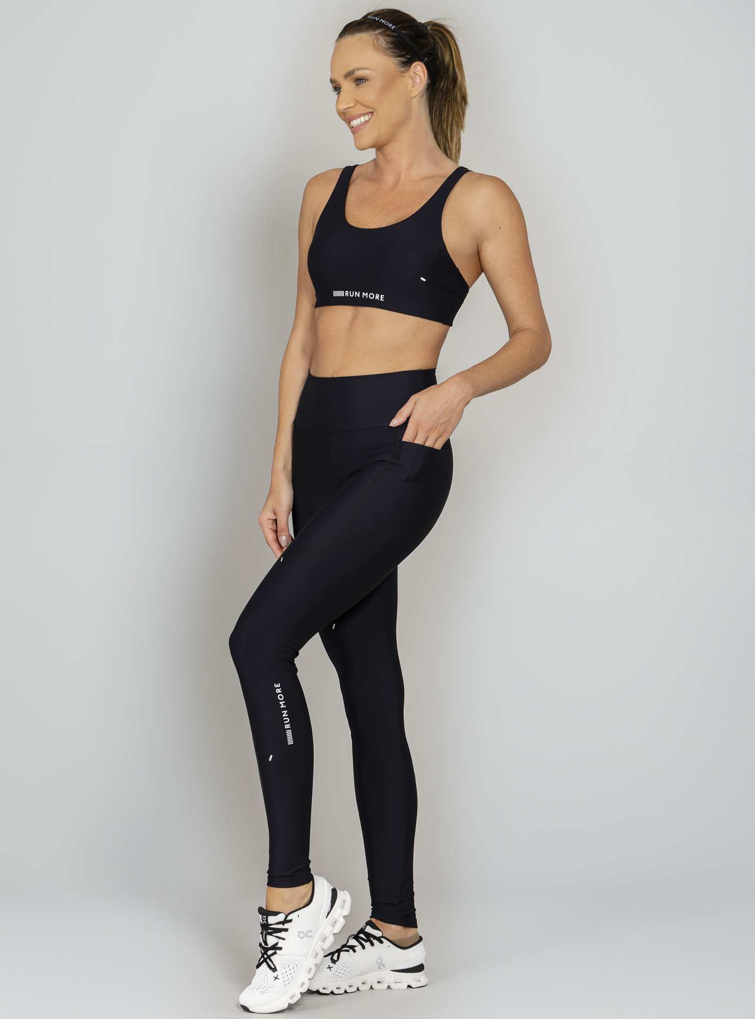 Legging Pontos De Luz Preto