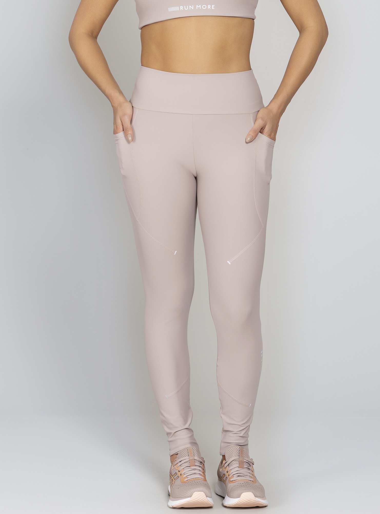 Legging Pontos De Luz Bege 06