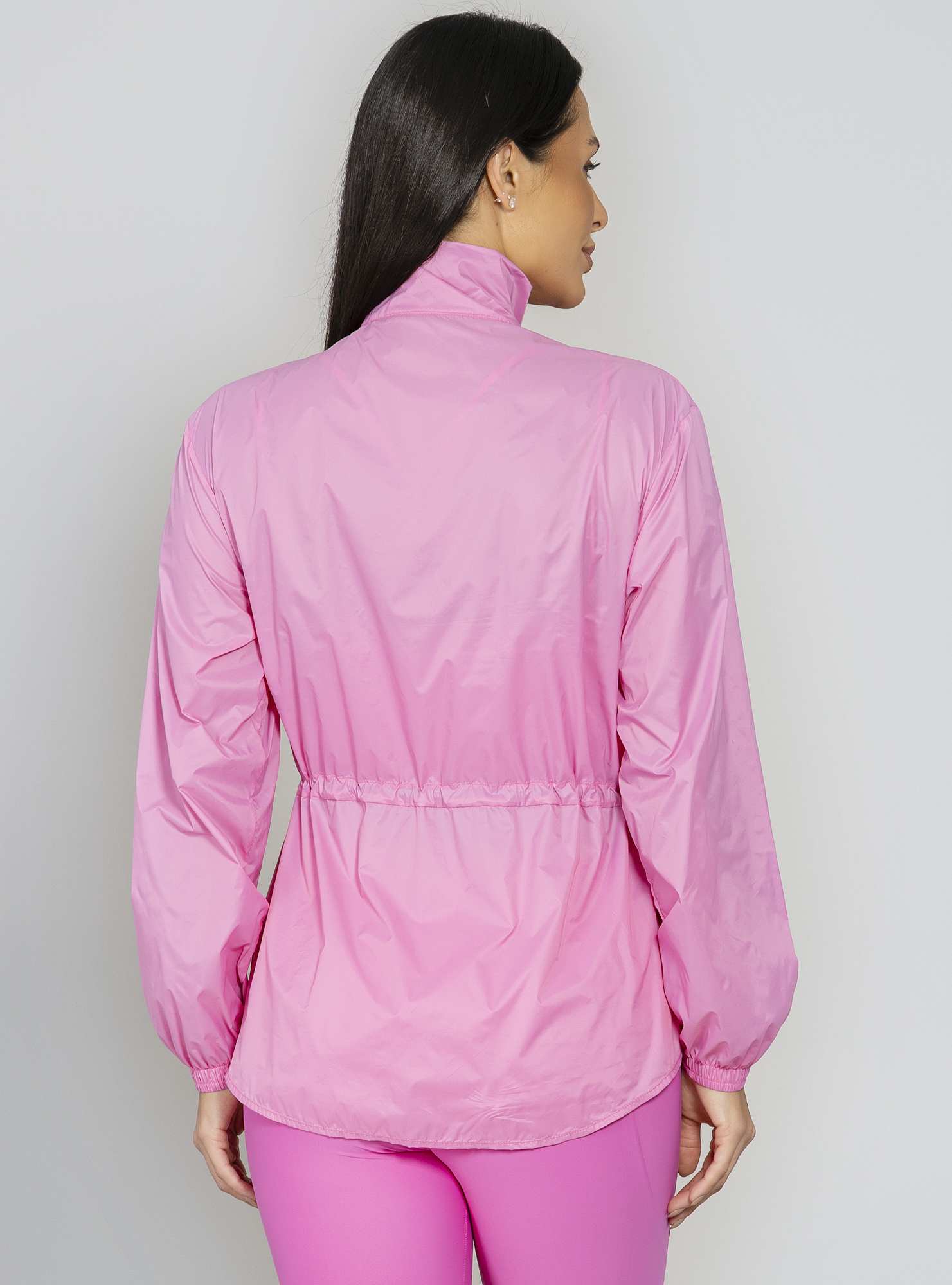 Jaqueta Alongada Street Flow Rosa 16