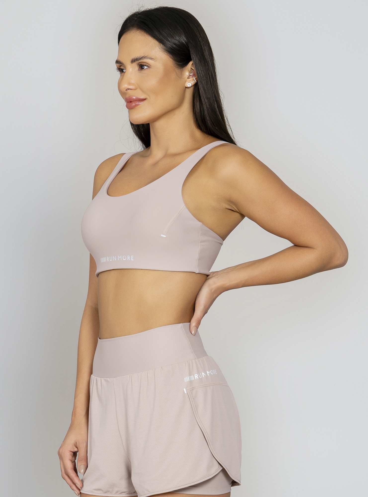 Top Pontos De Luz Bege 06 / Branco