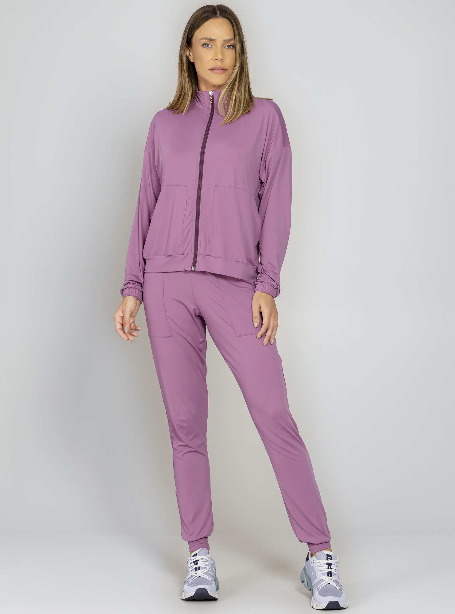 Jaqueta Leve Blend Roxo 25