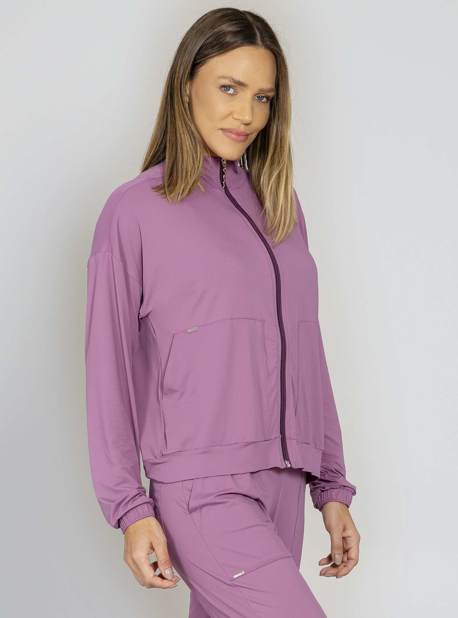 Jaqueta Leve Blend Roxo 25