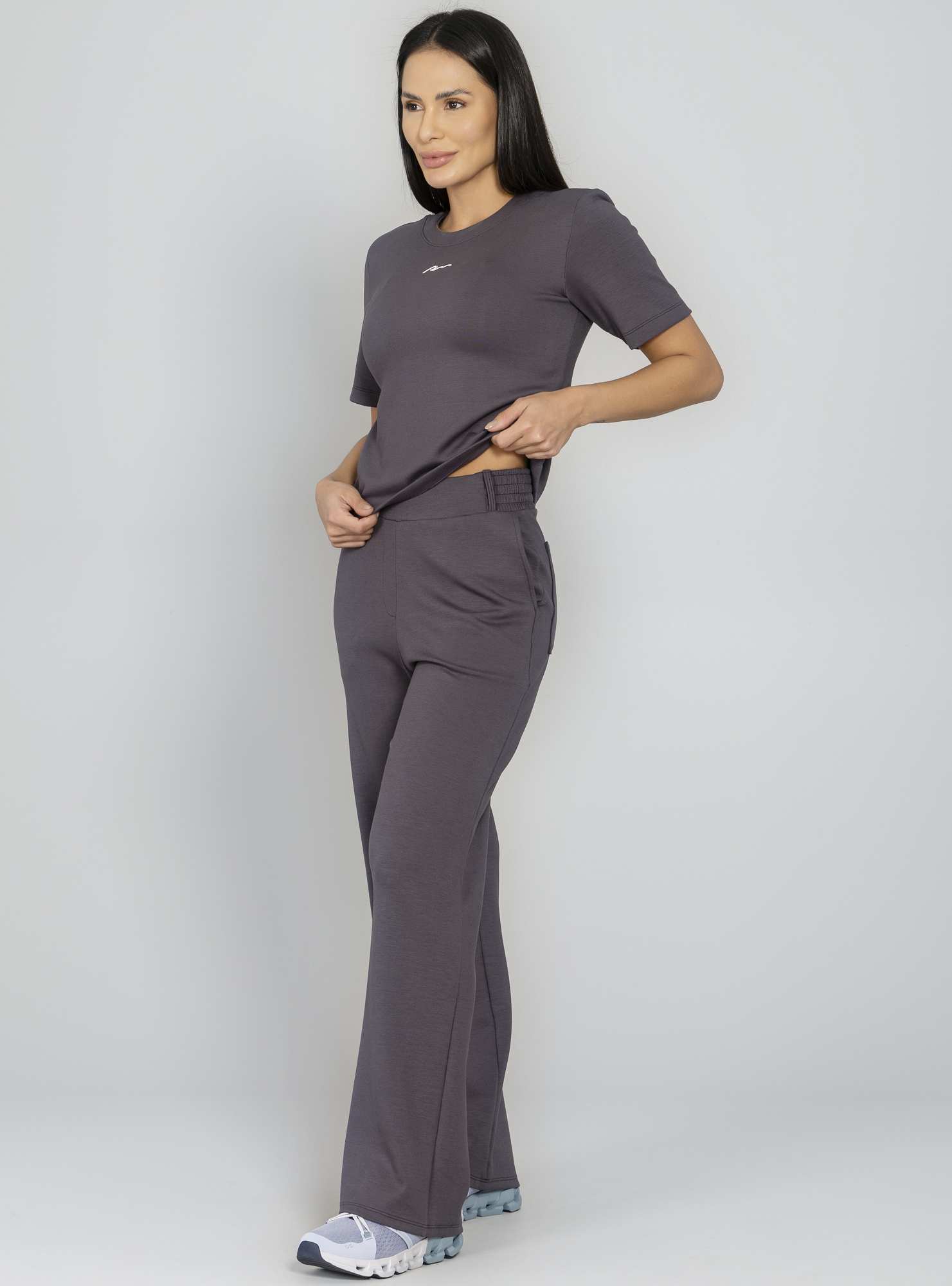 Calça Reta Urban Cozy Cinza 02