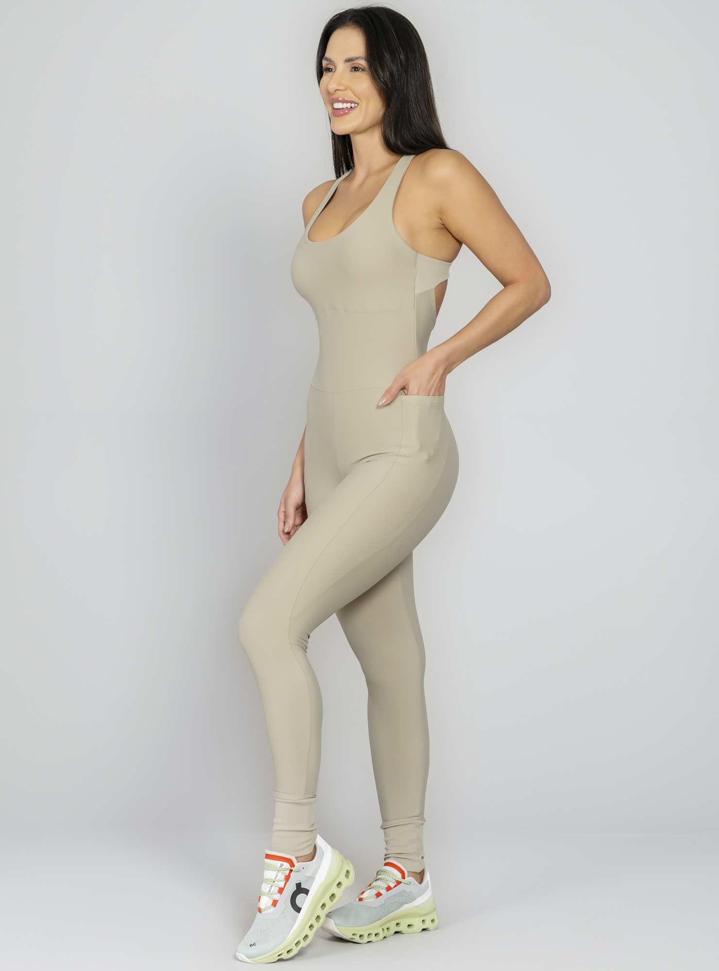 Macacão Legging Blend Verde 24