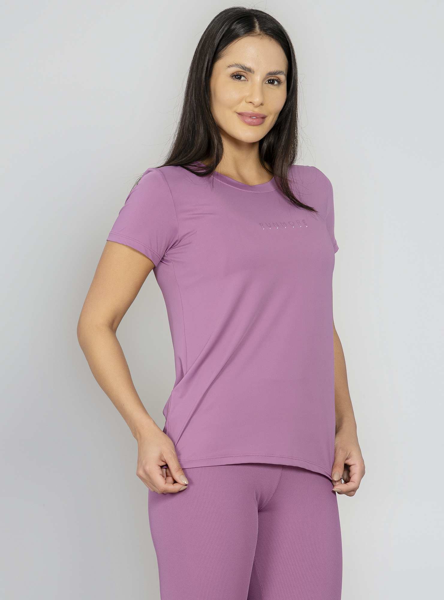 T-Shirt Fit Collection Roxo 25