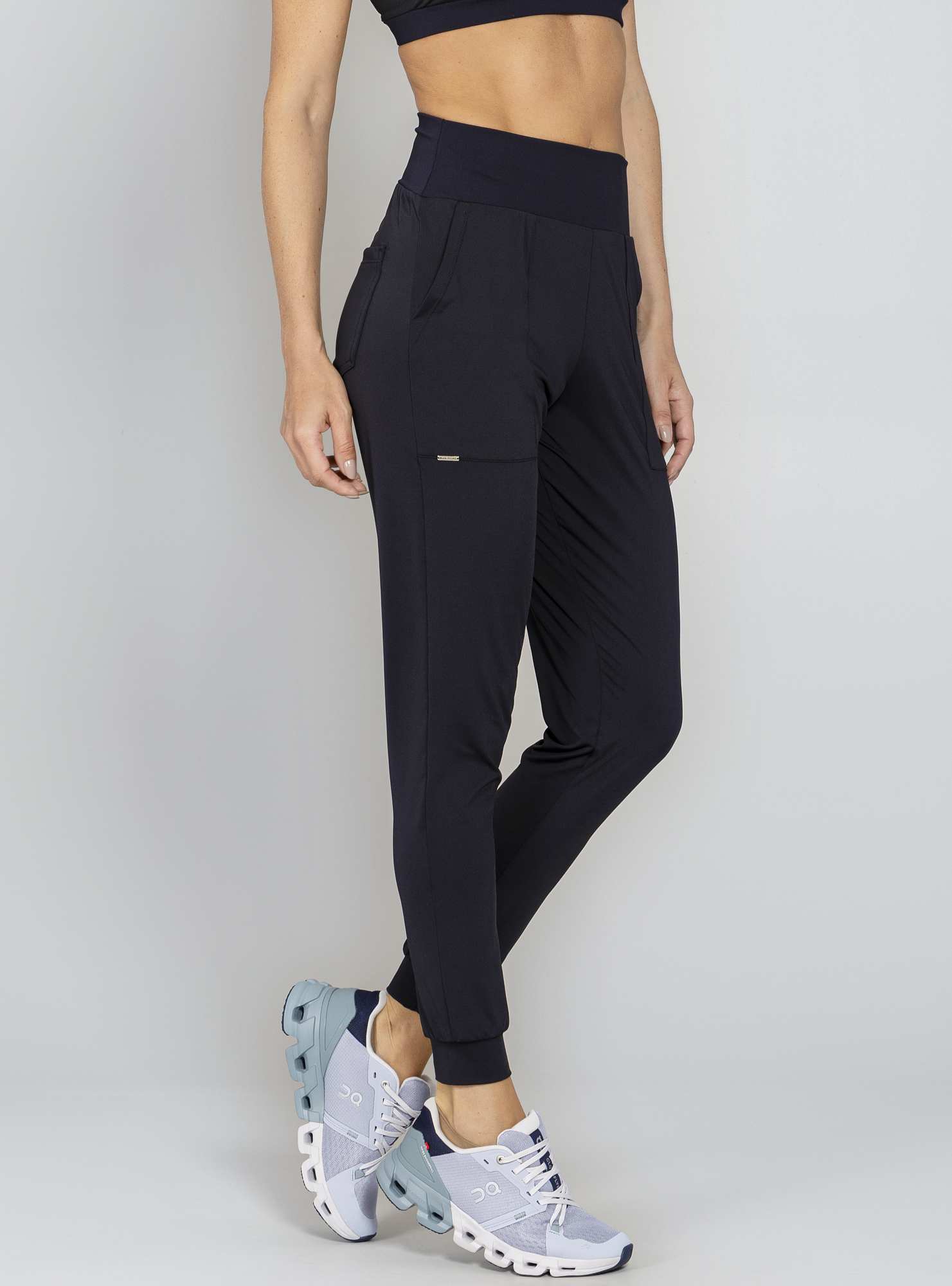 Calça Canelada Blend Preto