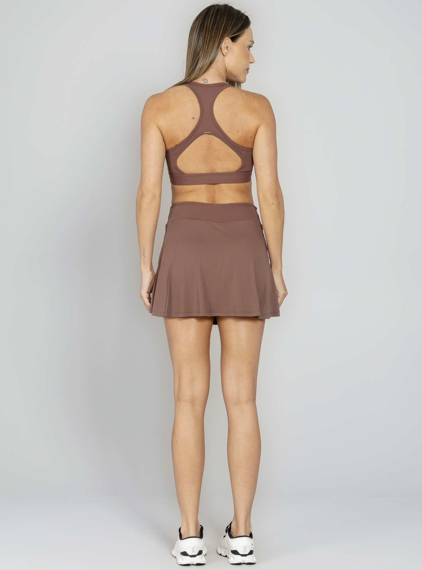 Saia-Short Essencial Marrom 06