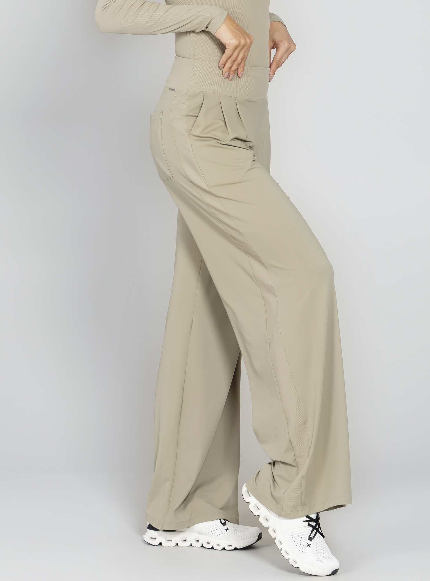 Calça Pantalona Blend Verde 24