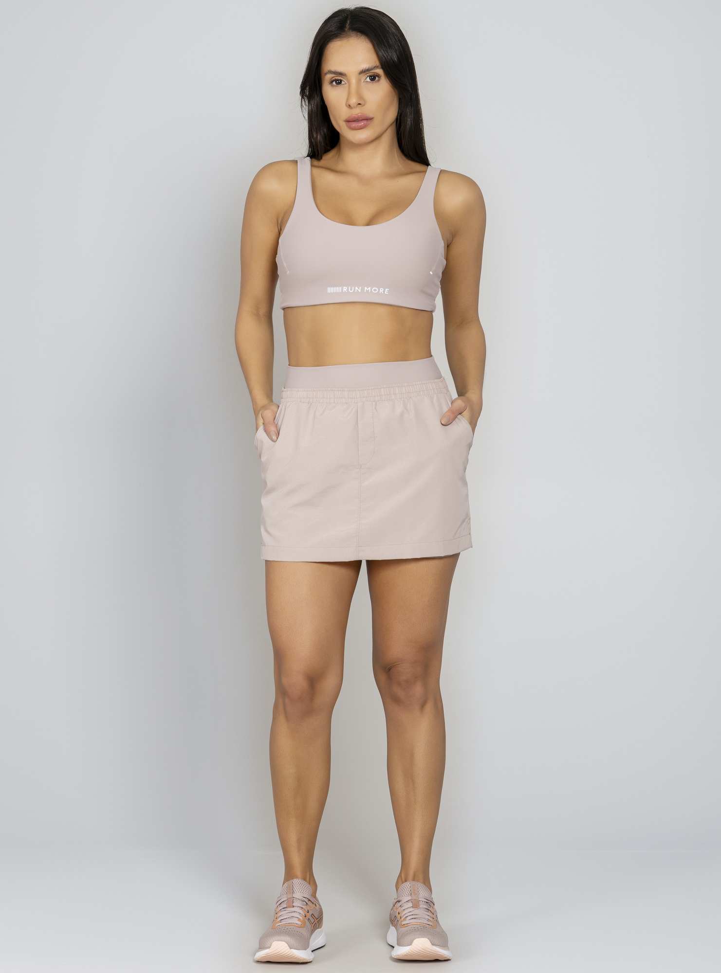 Saia-Short Stylish Bege 06