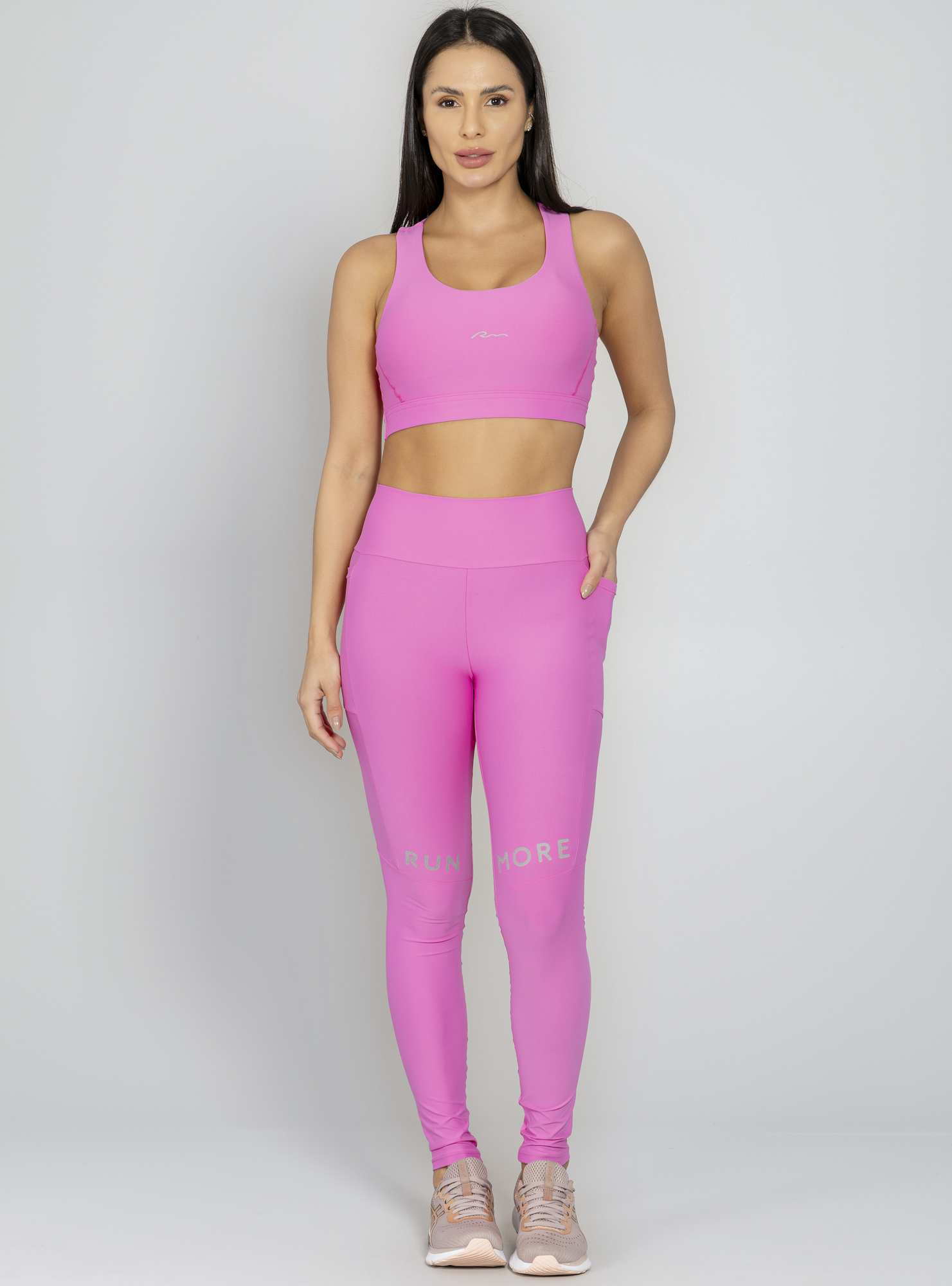 Legging Blocking Power Pace Rosa 90