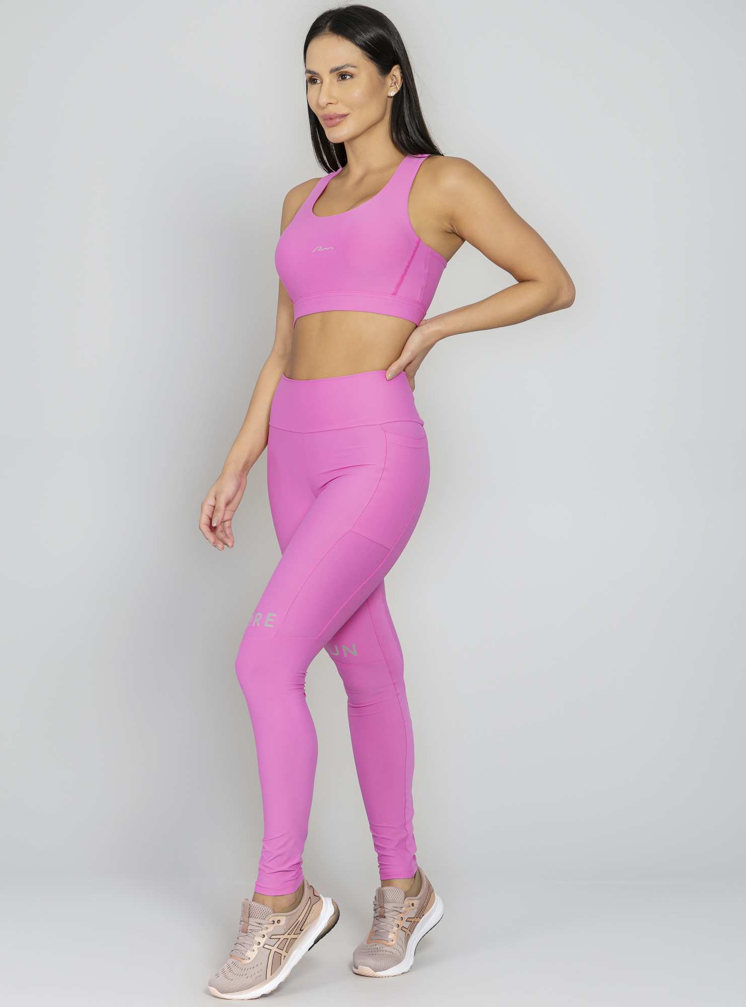 Legging Blocking Power Pace Rosa 90