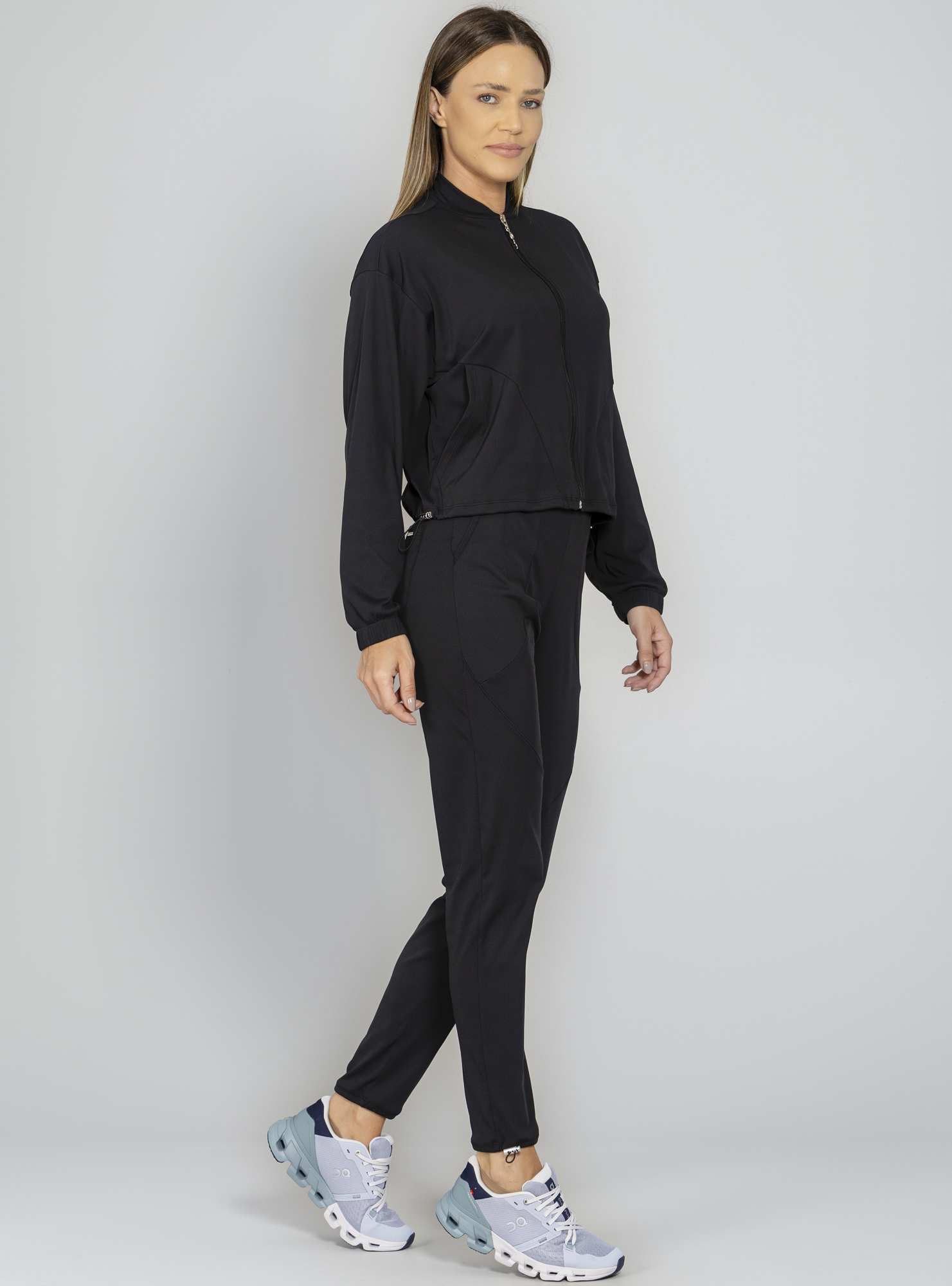 Jaqueta Canelada Blend Preto