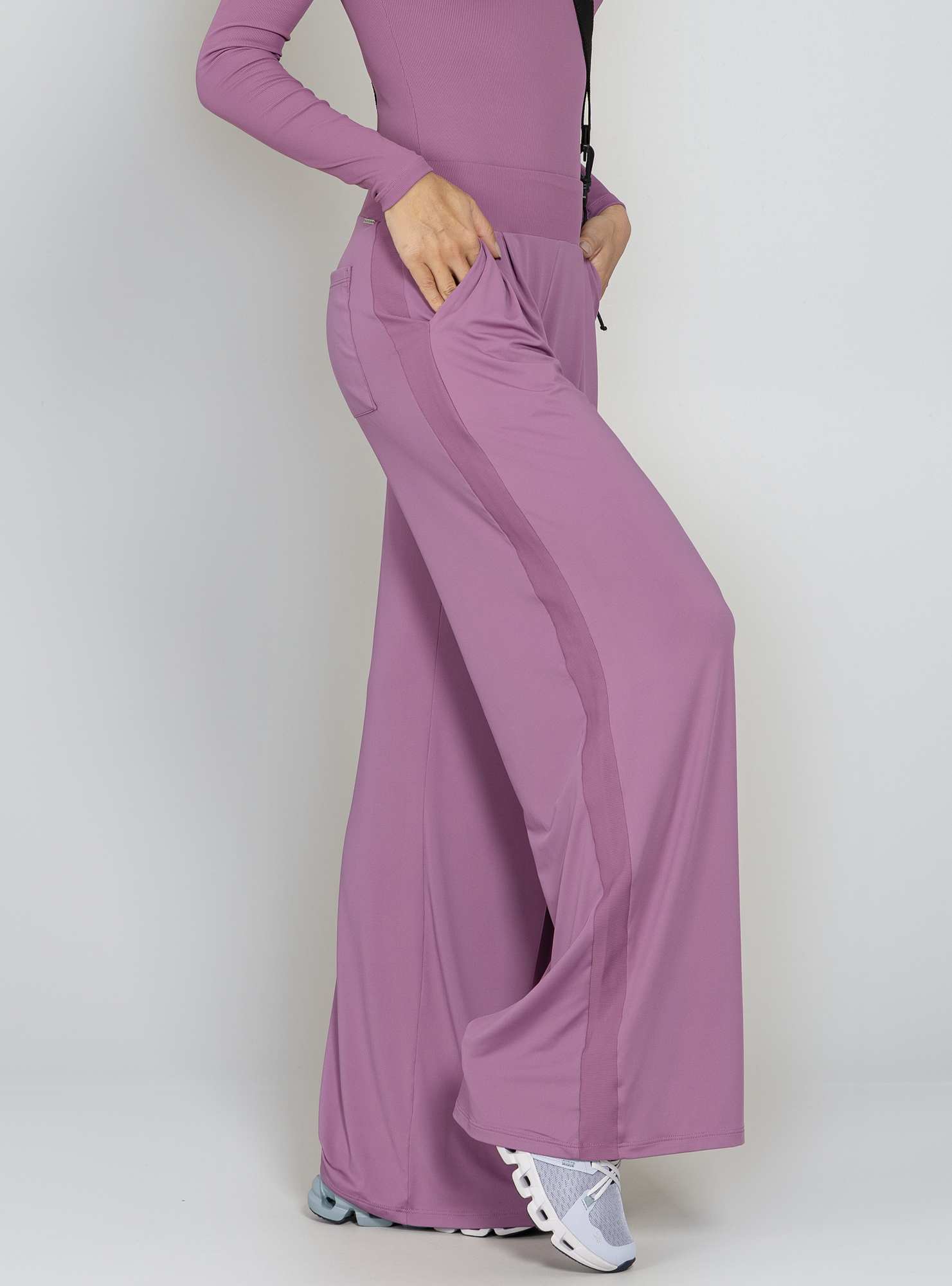 Calça Pantalona Blend Roxo 25
