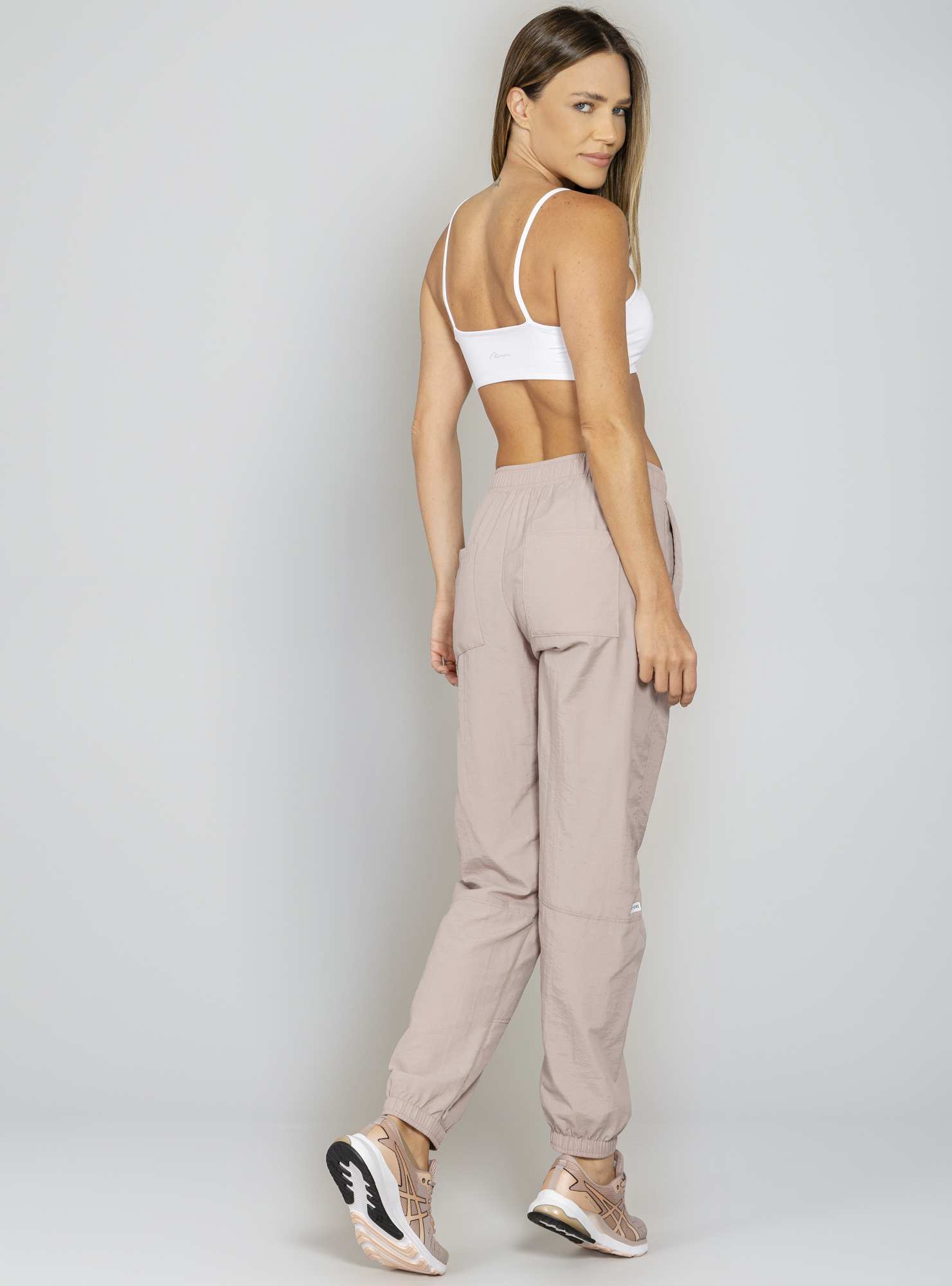 Calça Jogger Easy Dressing Bege 06
