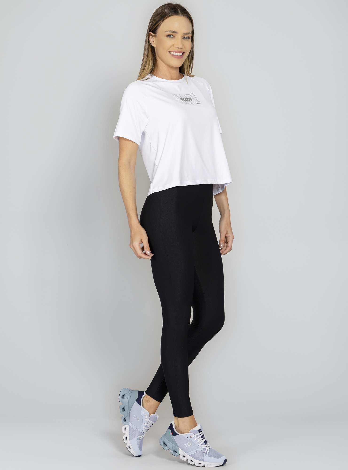 Blusa Raglan Brand In Motion Branco