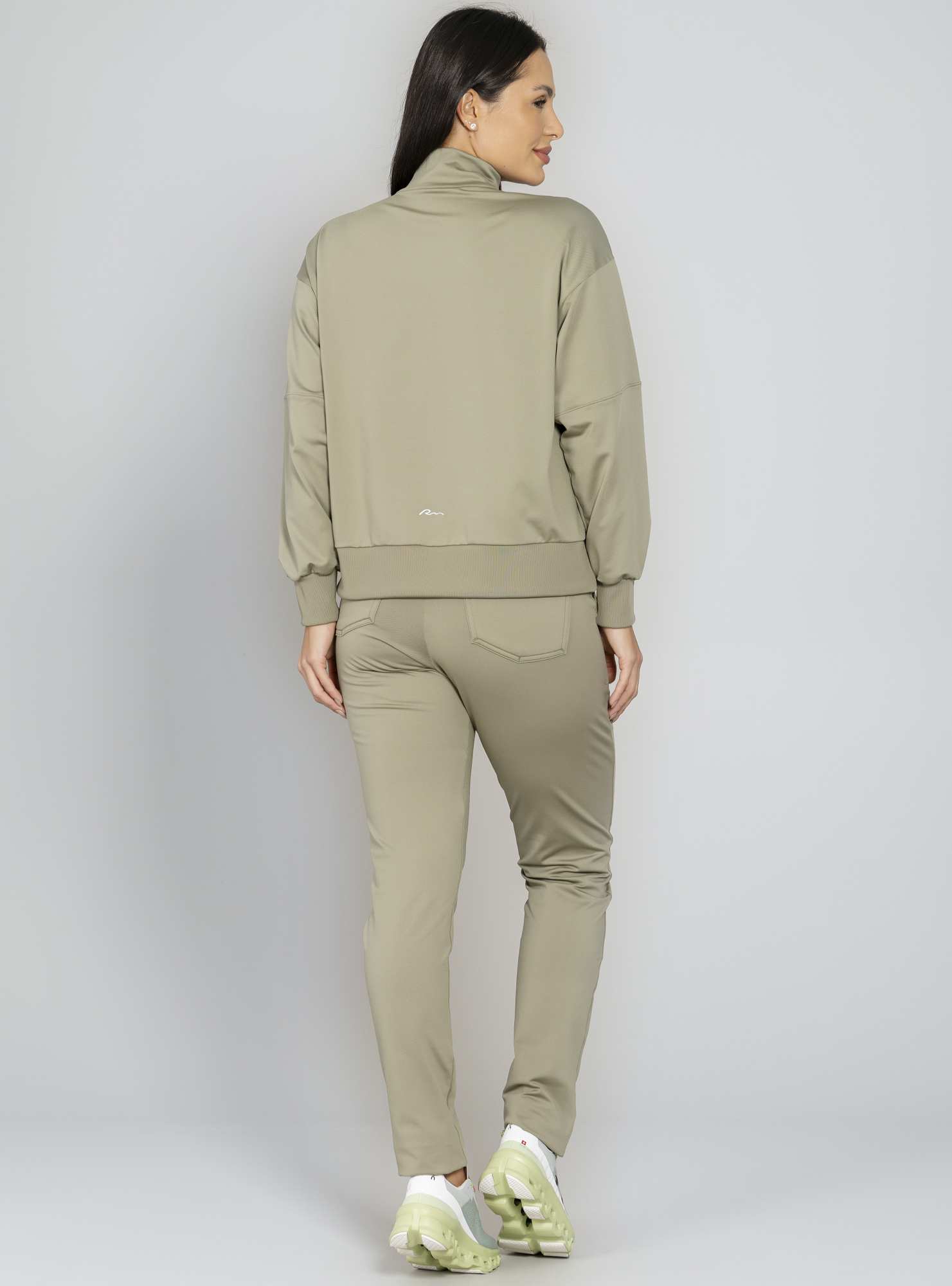 Blusão Térmico Com Zíper Comfy Verde 24