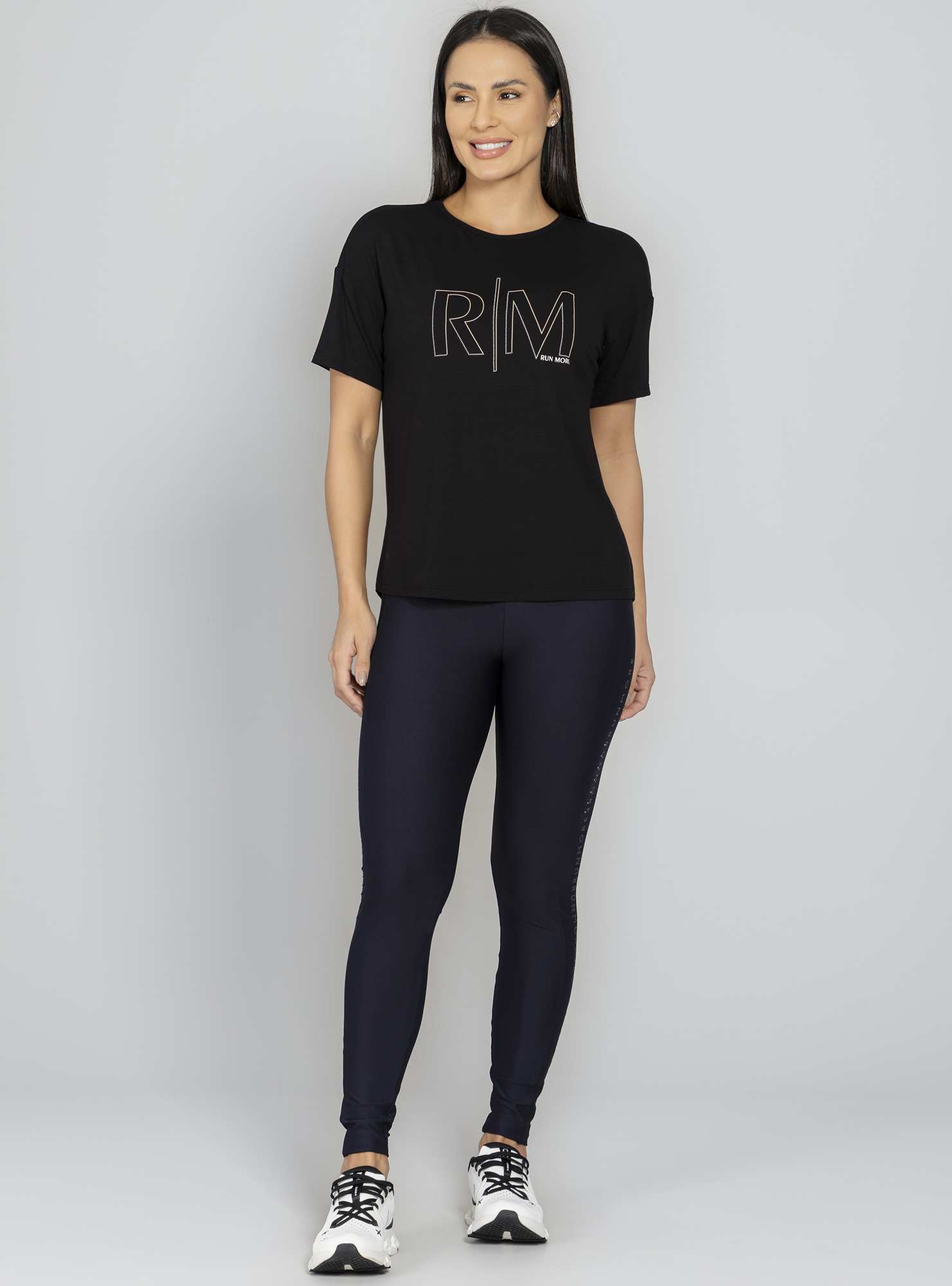 Blusa Alongada Preto